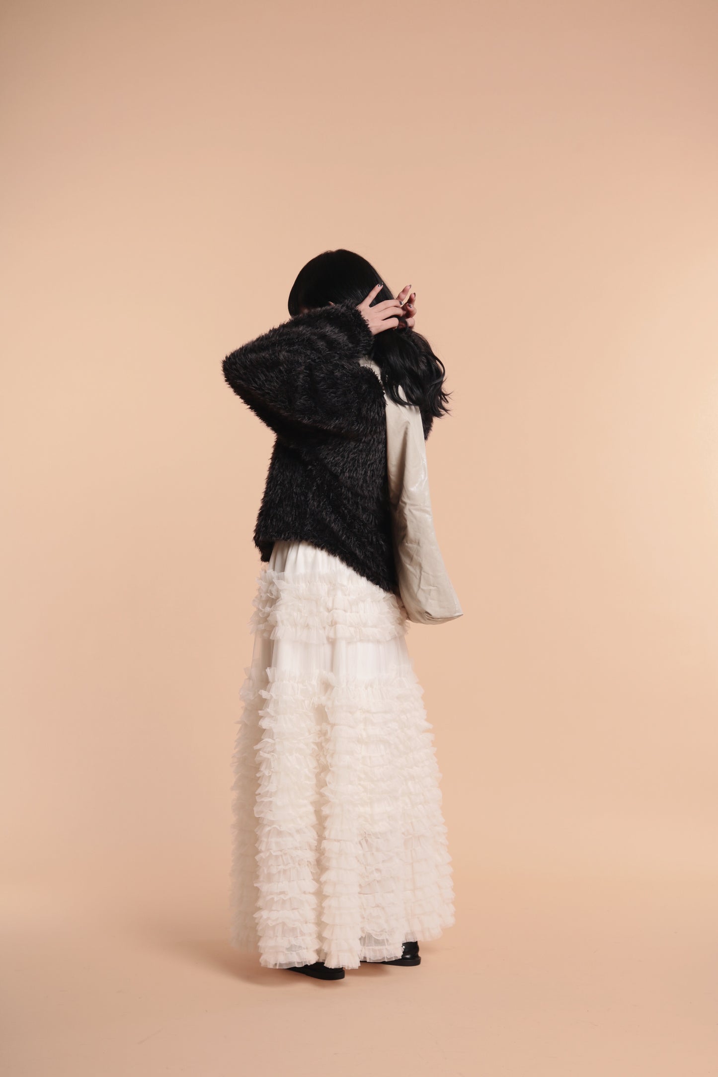 Cloudy Hobo Bag (Beige)