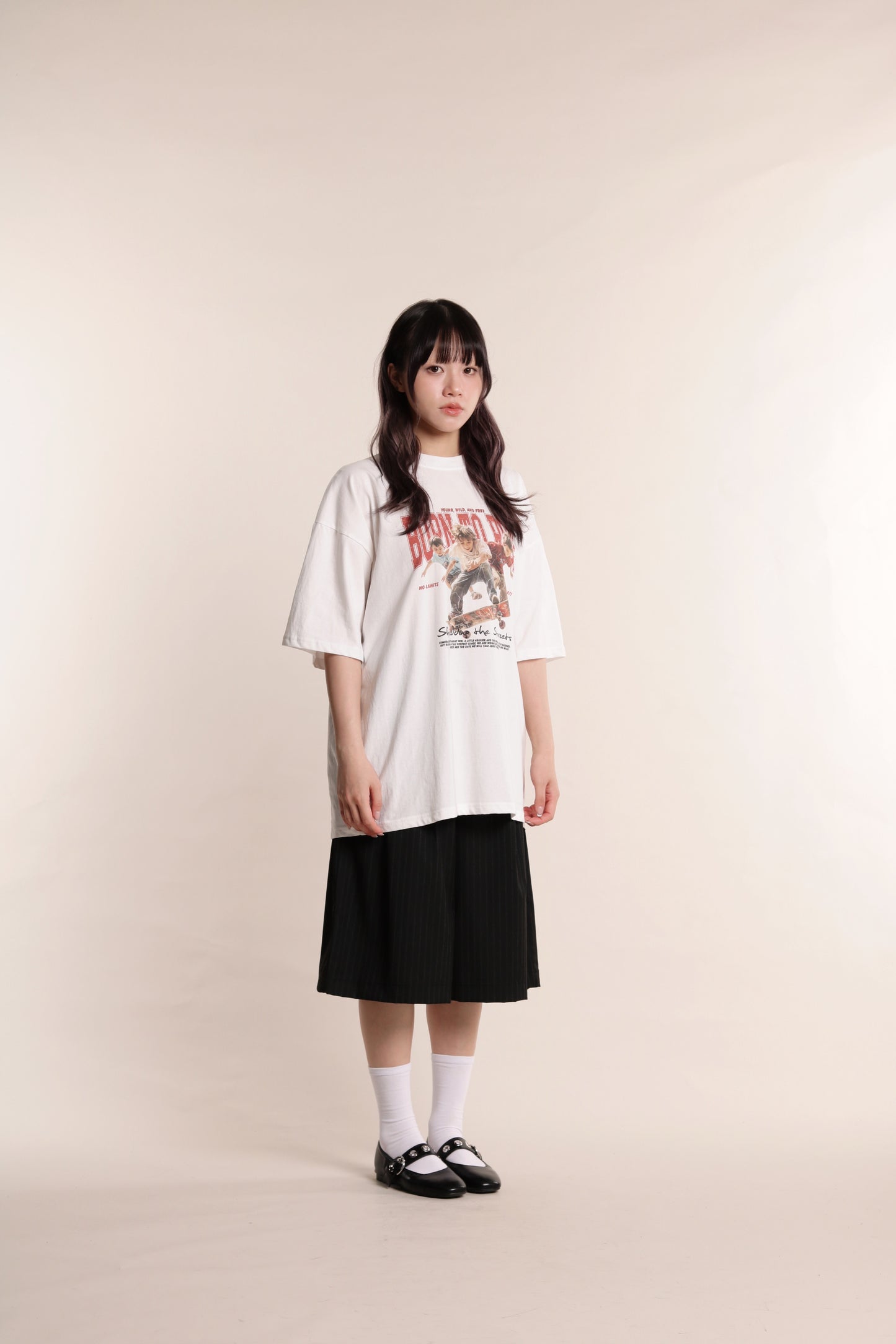 Born To Ride Tee (White)