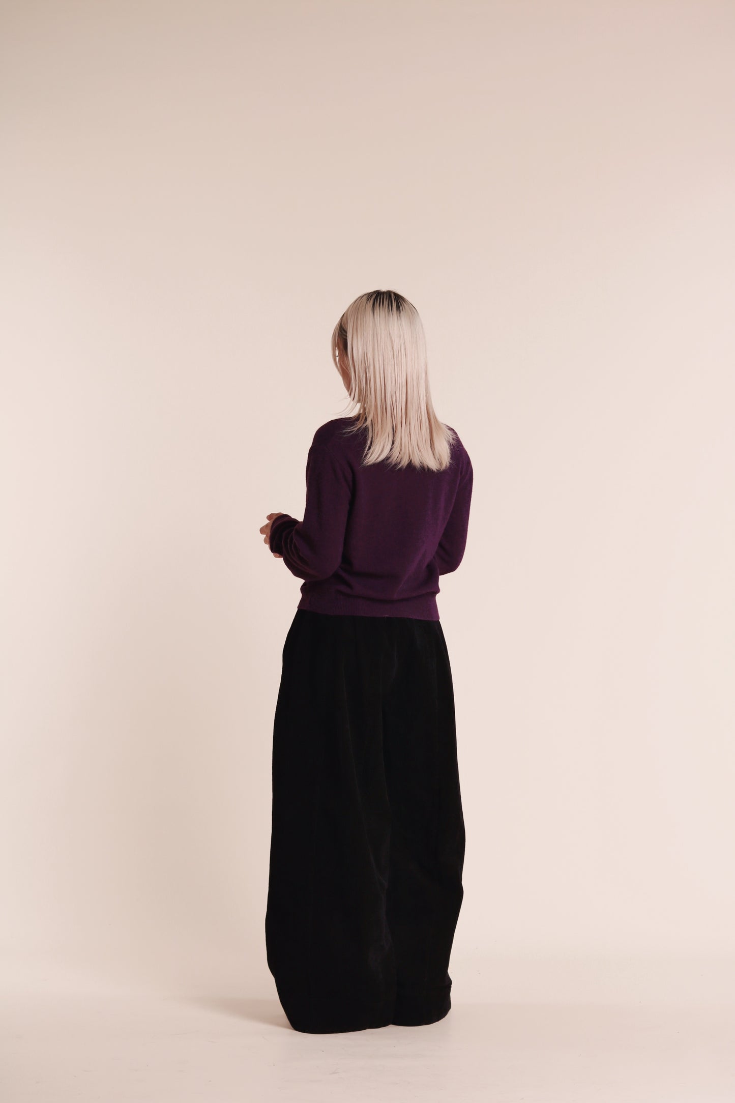 90s Cardigan (Purple)