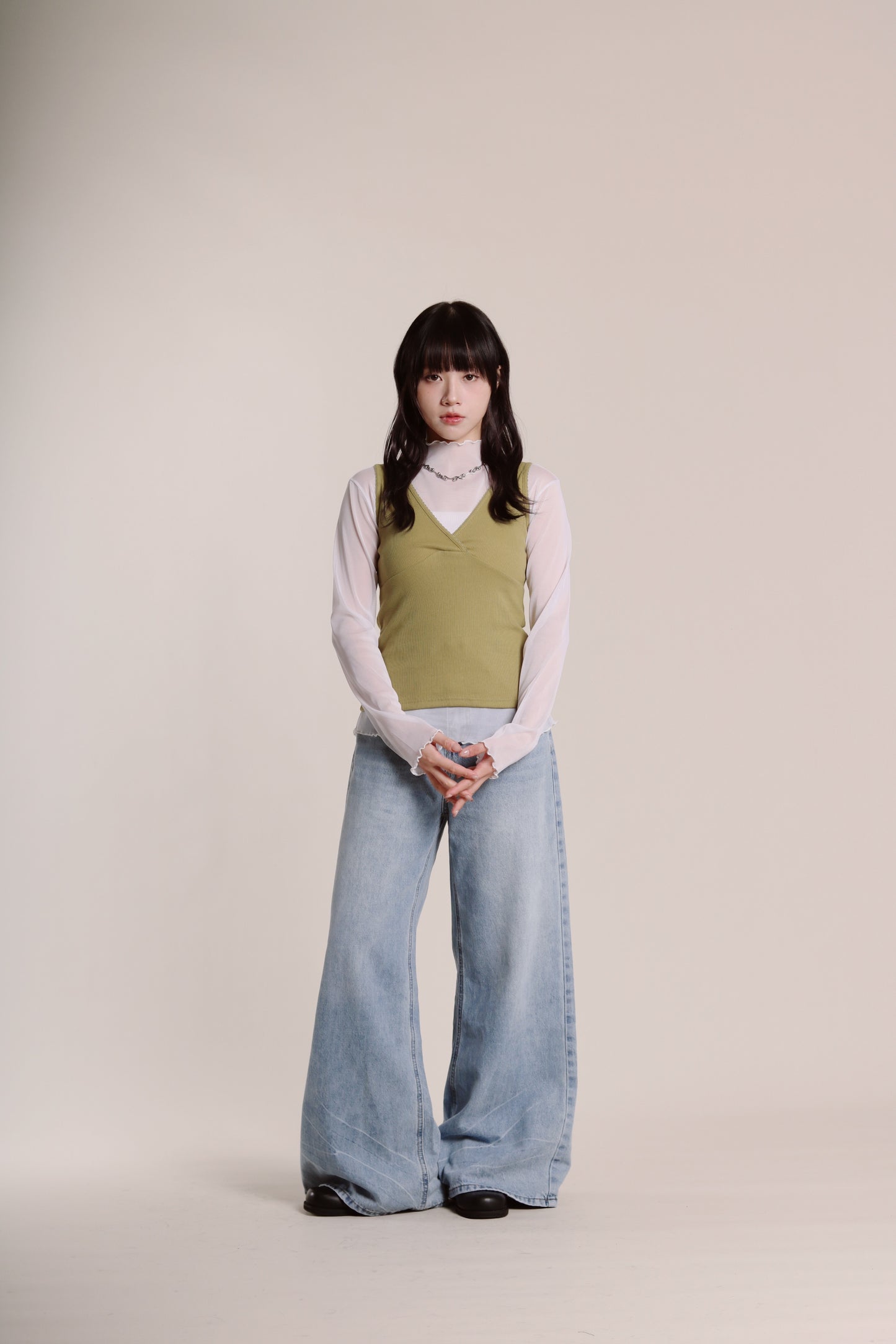 Doll Lace Sleeveless (Green)