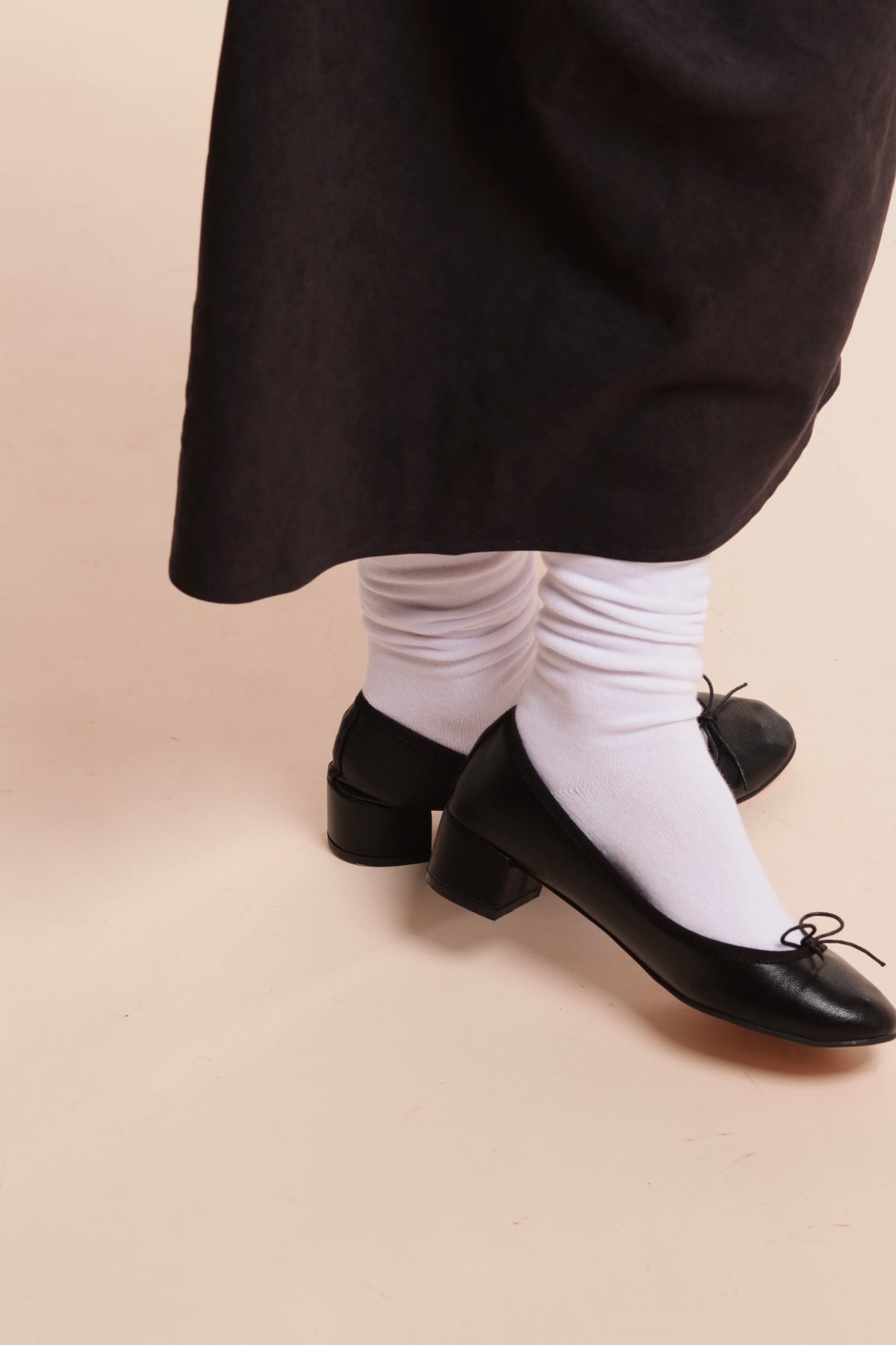 Ribbon Ballet Pumps
