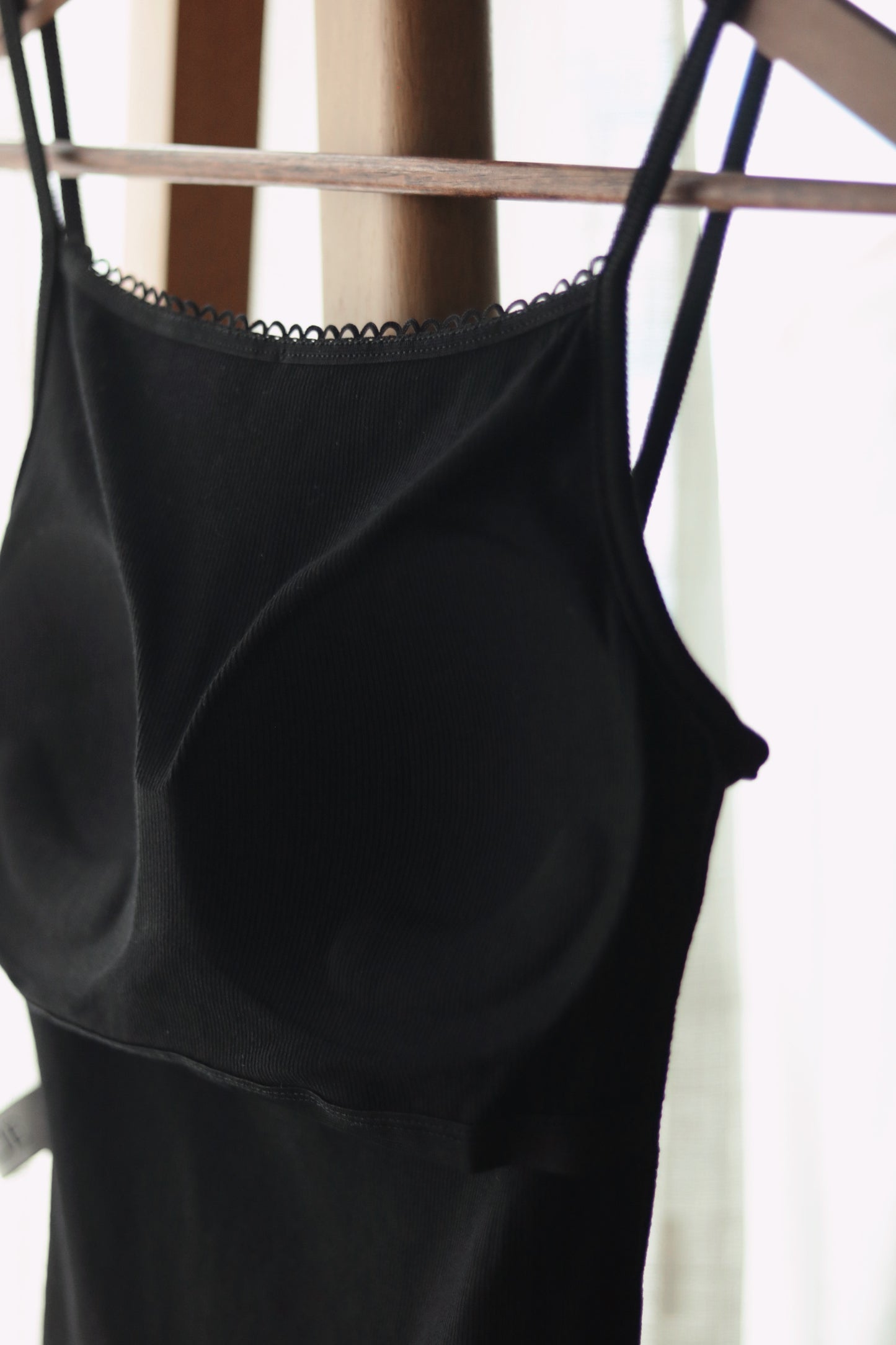 Ribbon Bra Top (Black)