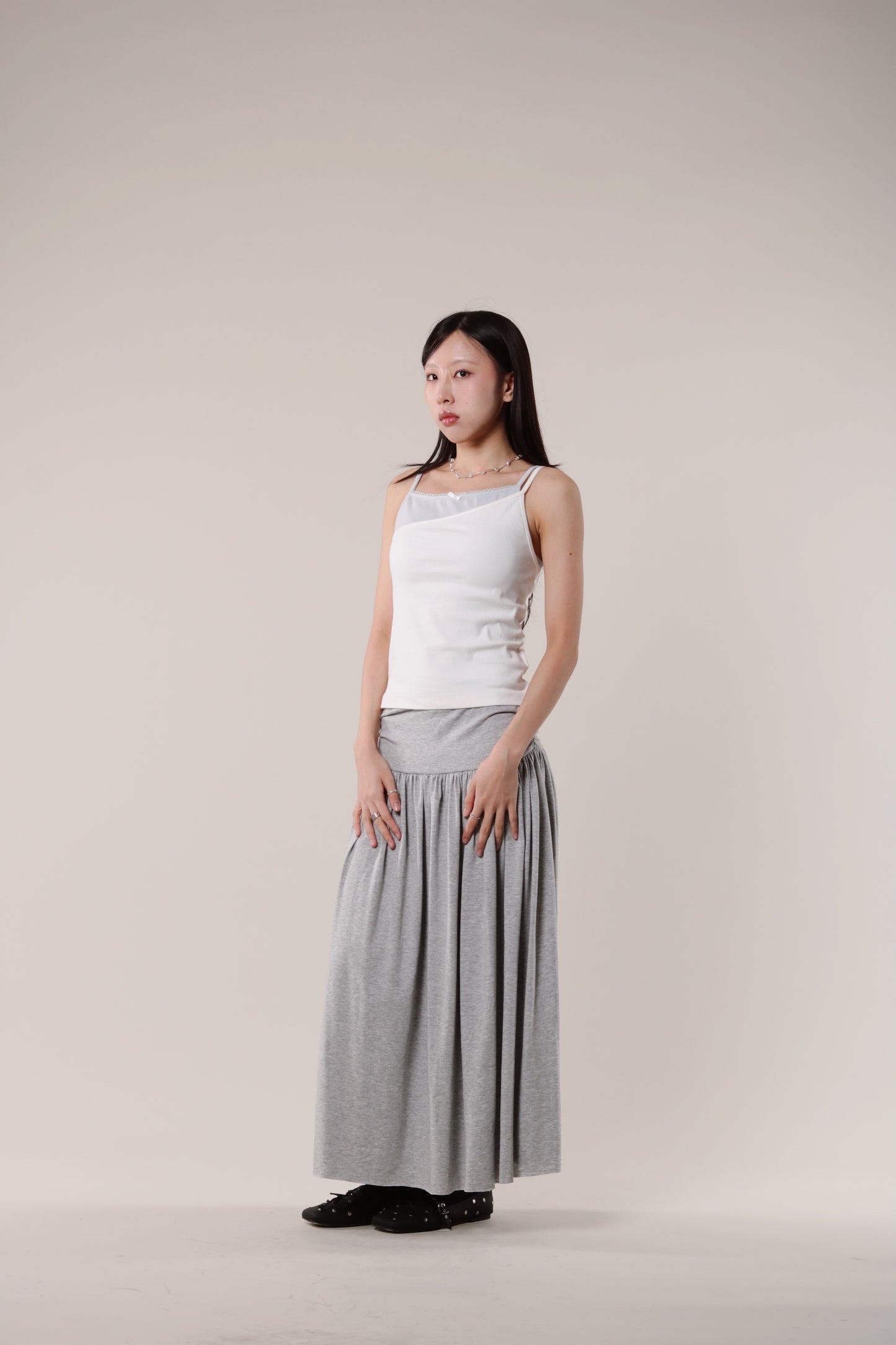 Softy Lazy Skirt (Grey)