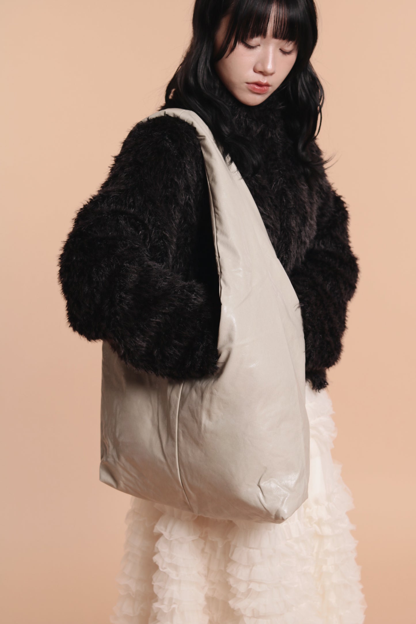 Fluffy Cardigan (Black)