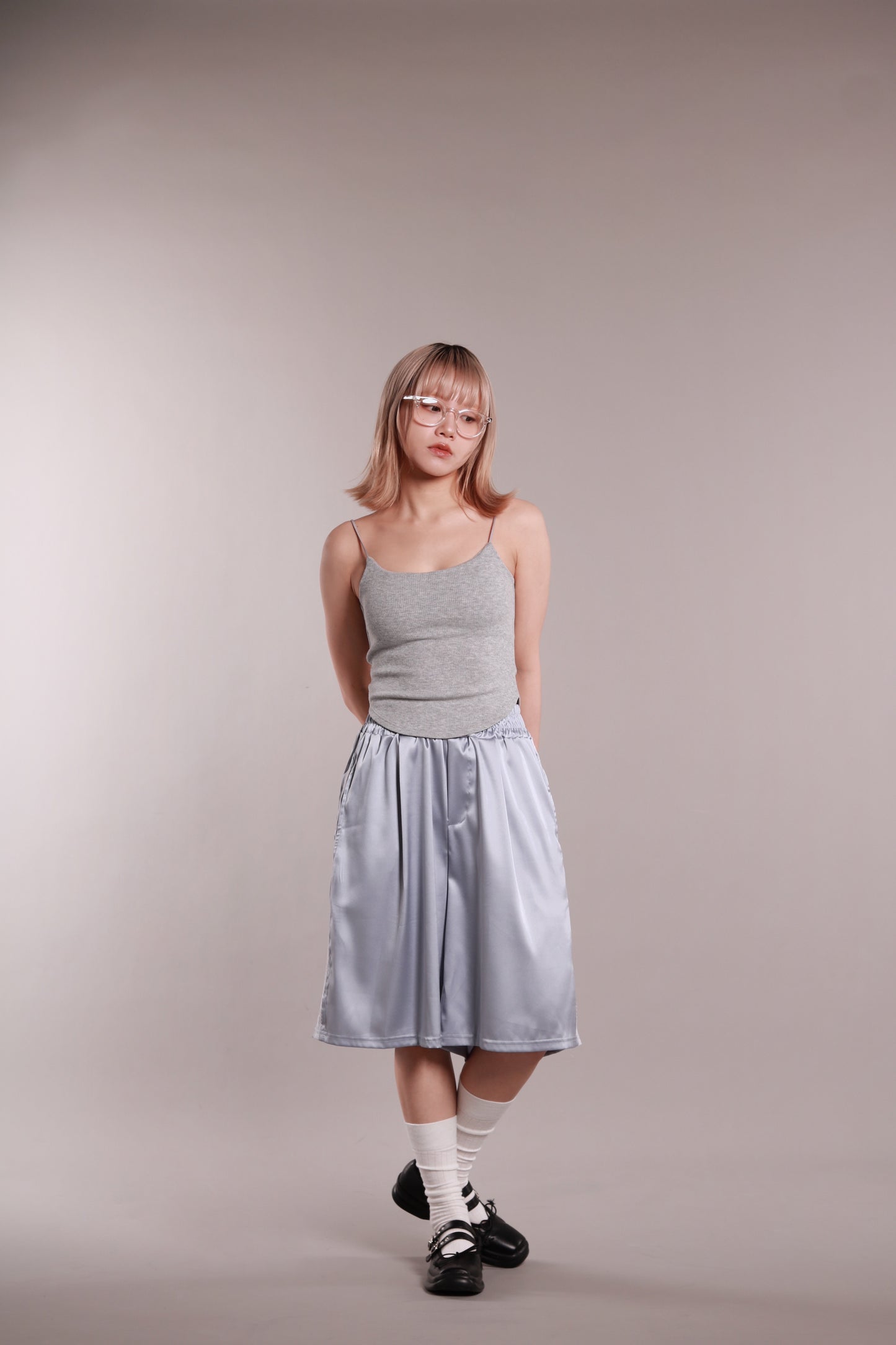 Scoop Bra Top (Grey)