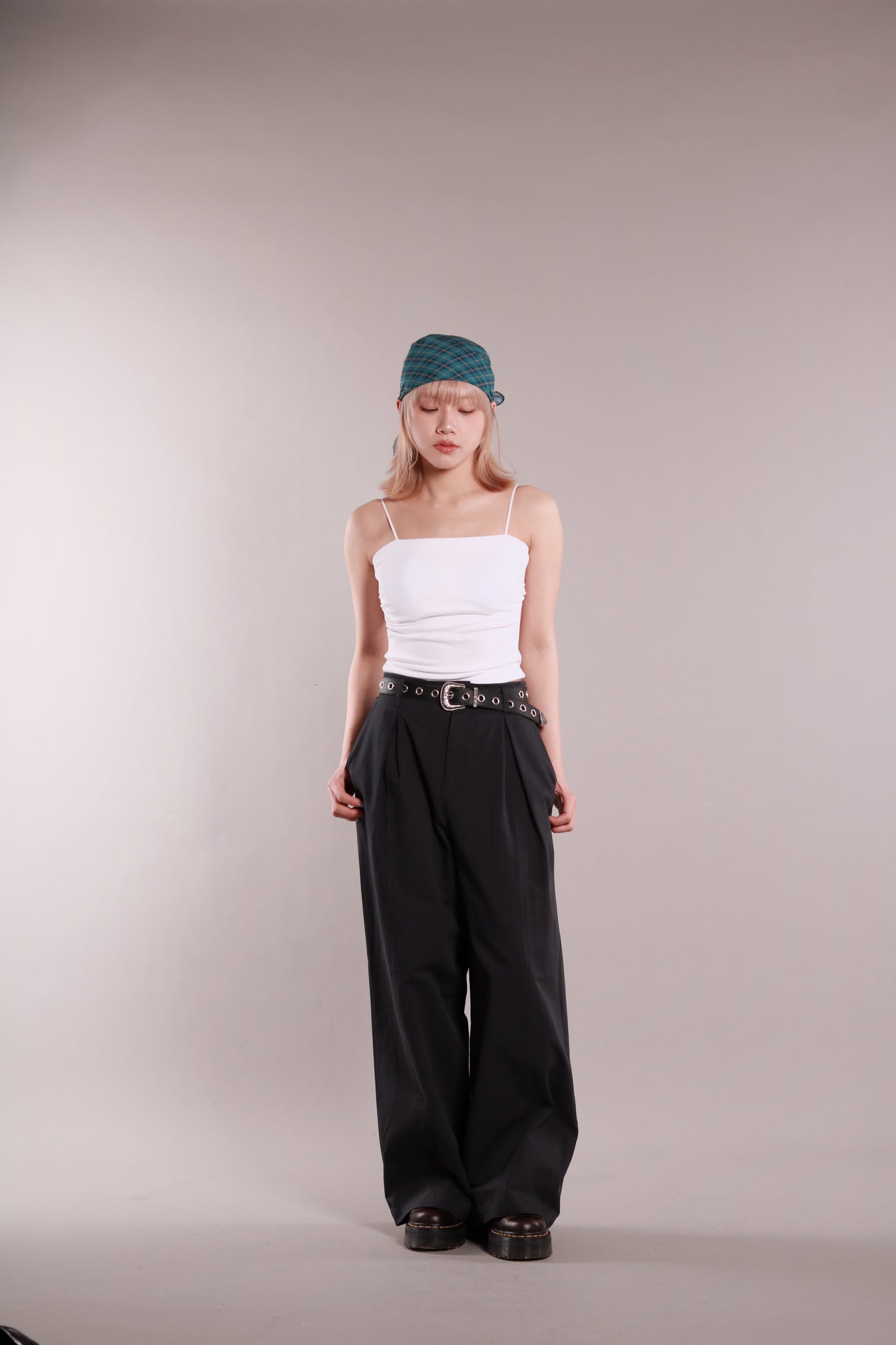 Gathered Bra Top (White)