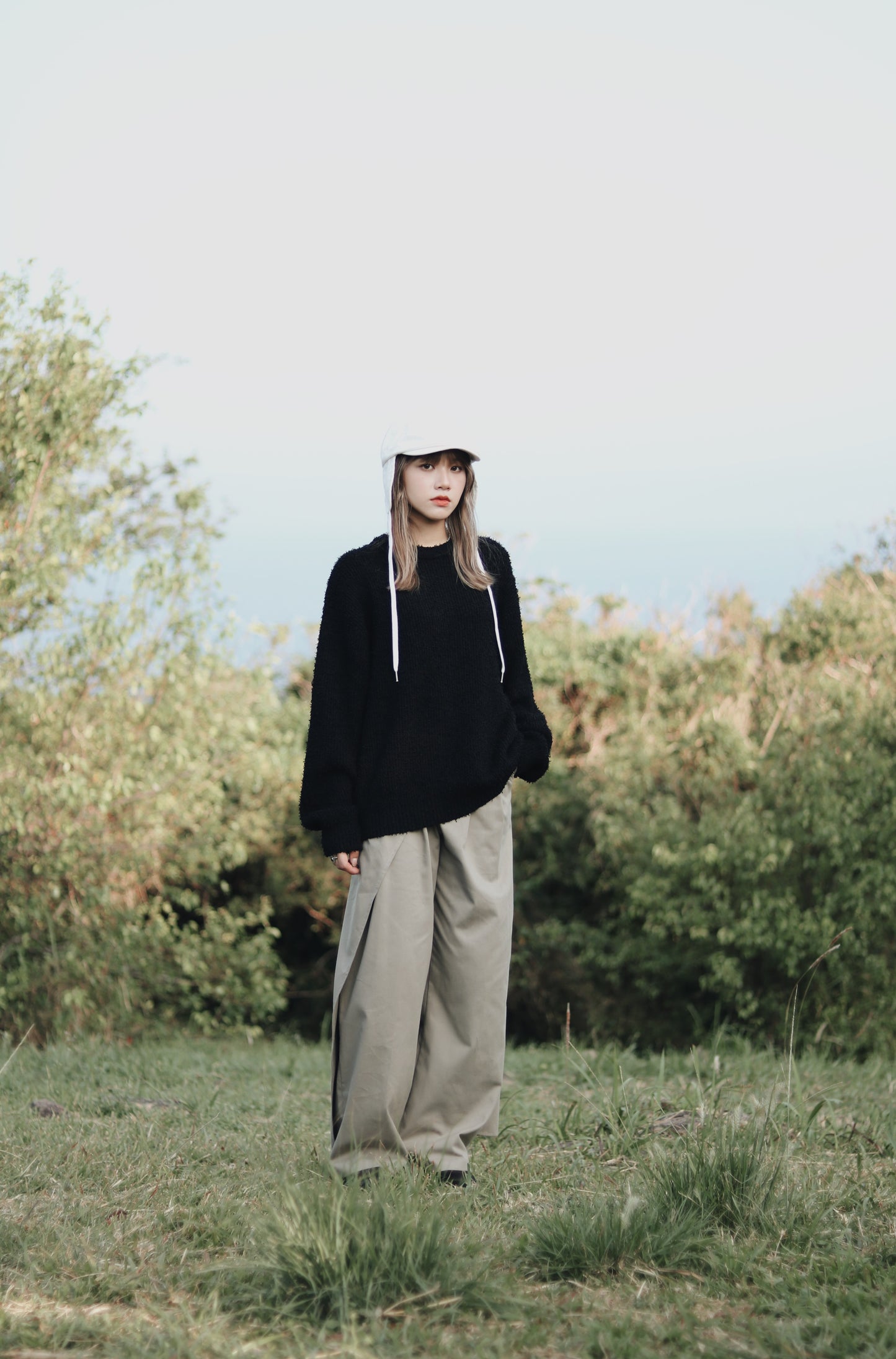 Layered Pants (Khaki)