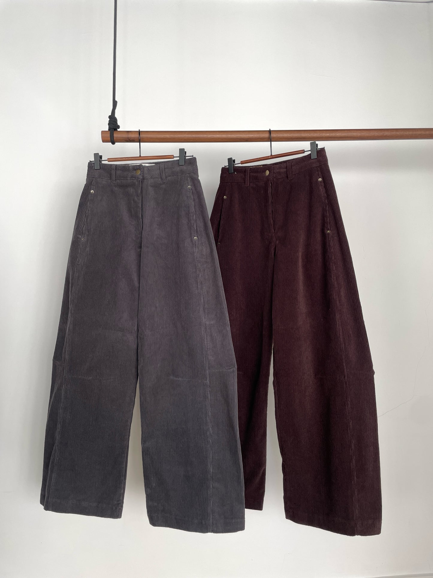 Marie Corduroy Pants (Brown)