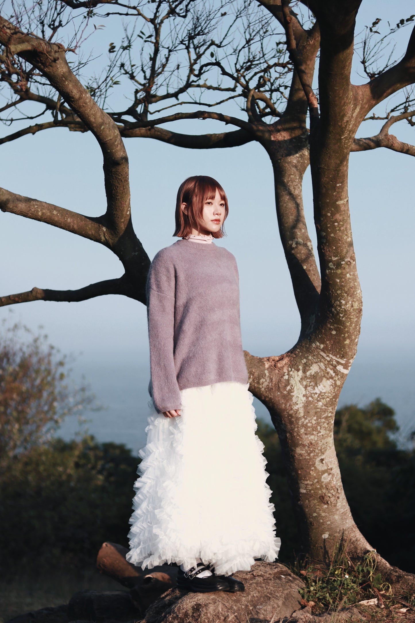 Doll Lace Skirt (White)