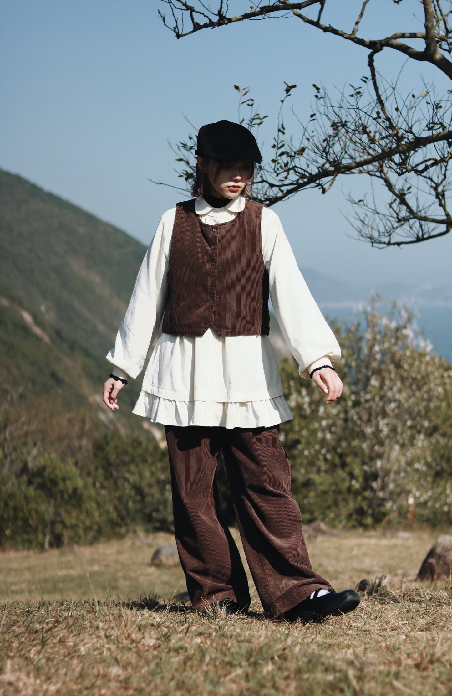 Worker Padded Vest (Brown)