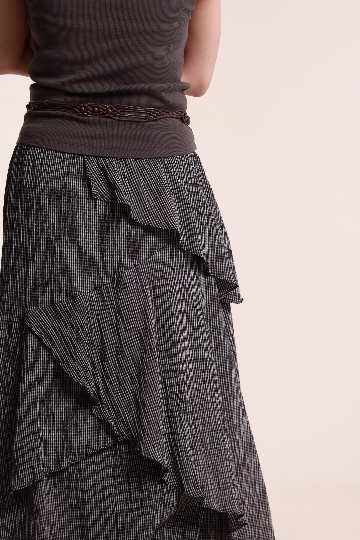 Boho Belt (Brown/Ivory)