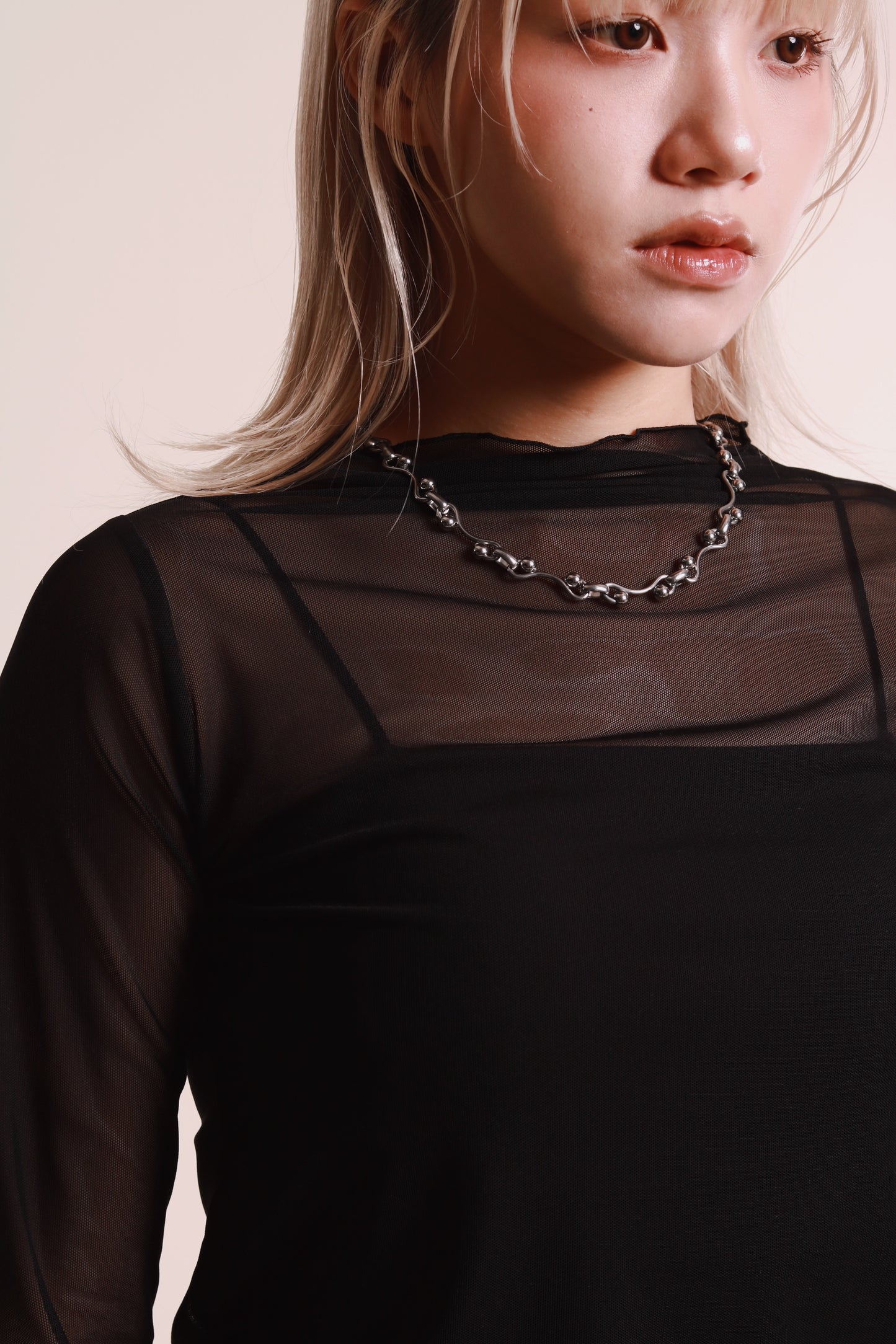 Daily See Through Top (Black)