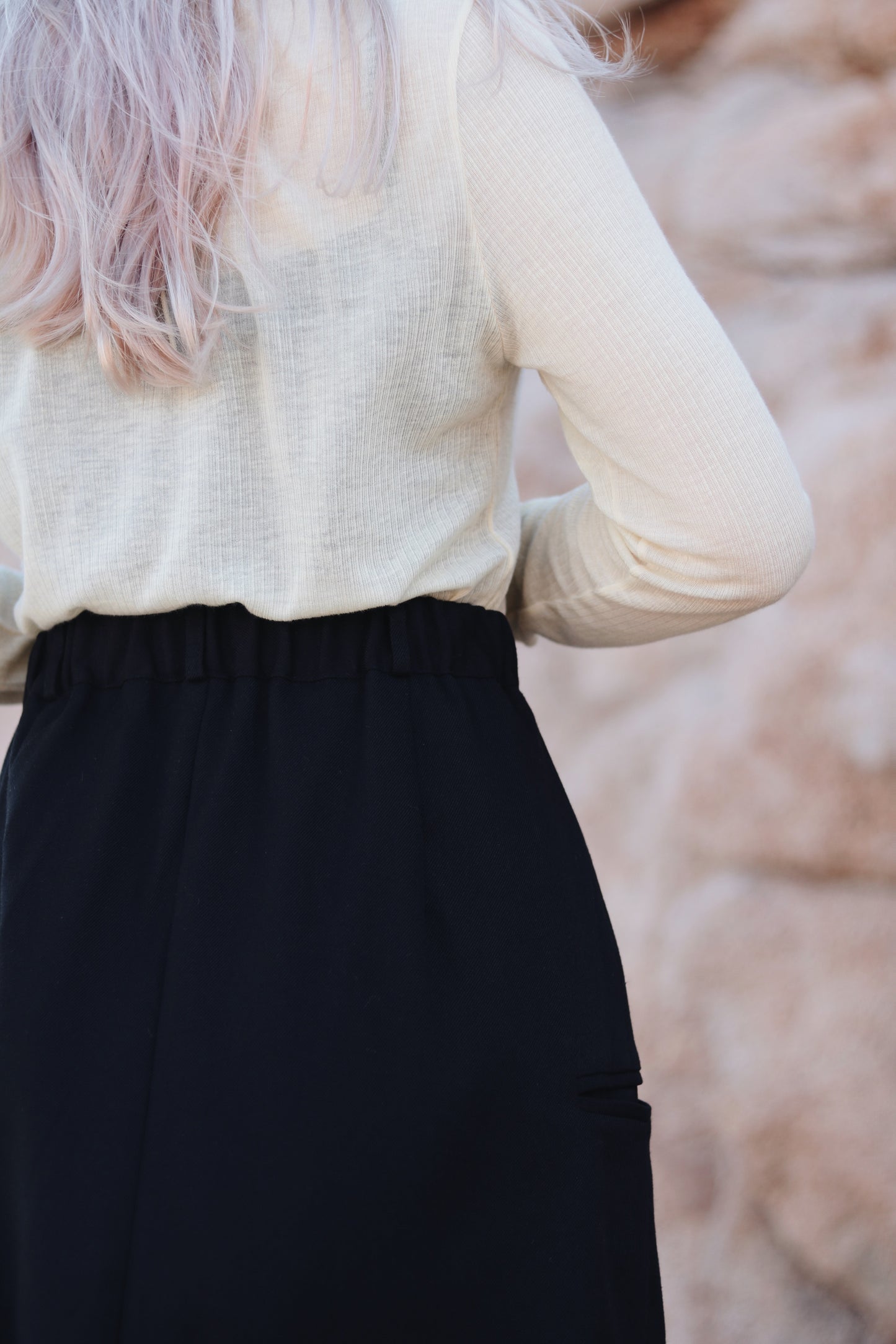 Daily Wool Top (Yellow)