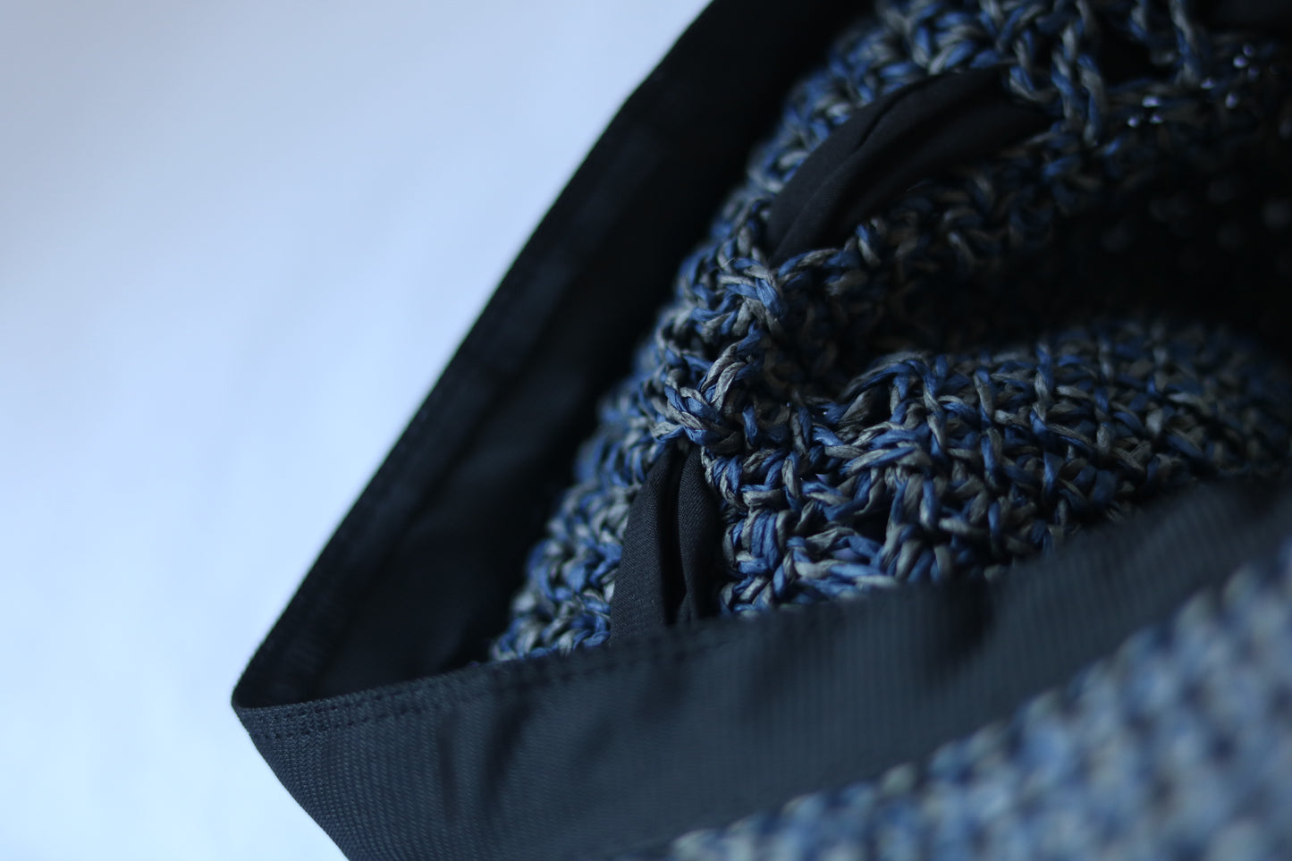 Straw Hat (Blue/Green)