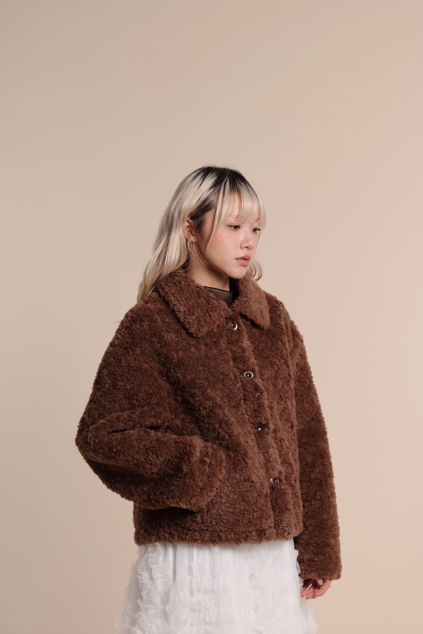 Teddy Bear Jacket (Brown)