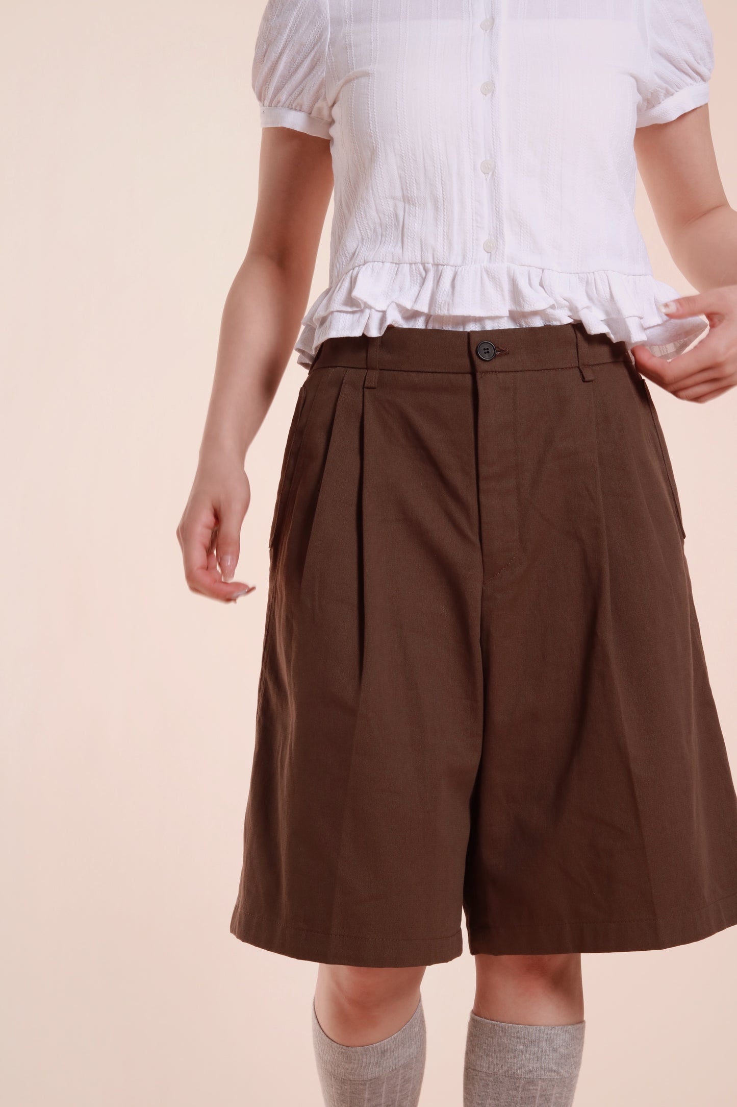 Youth Shorts (Brown)