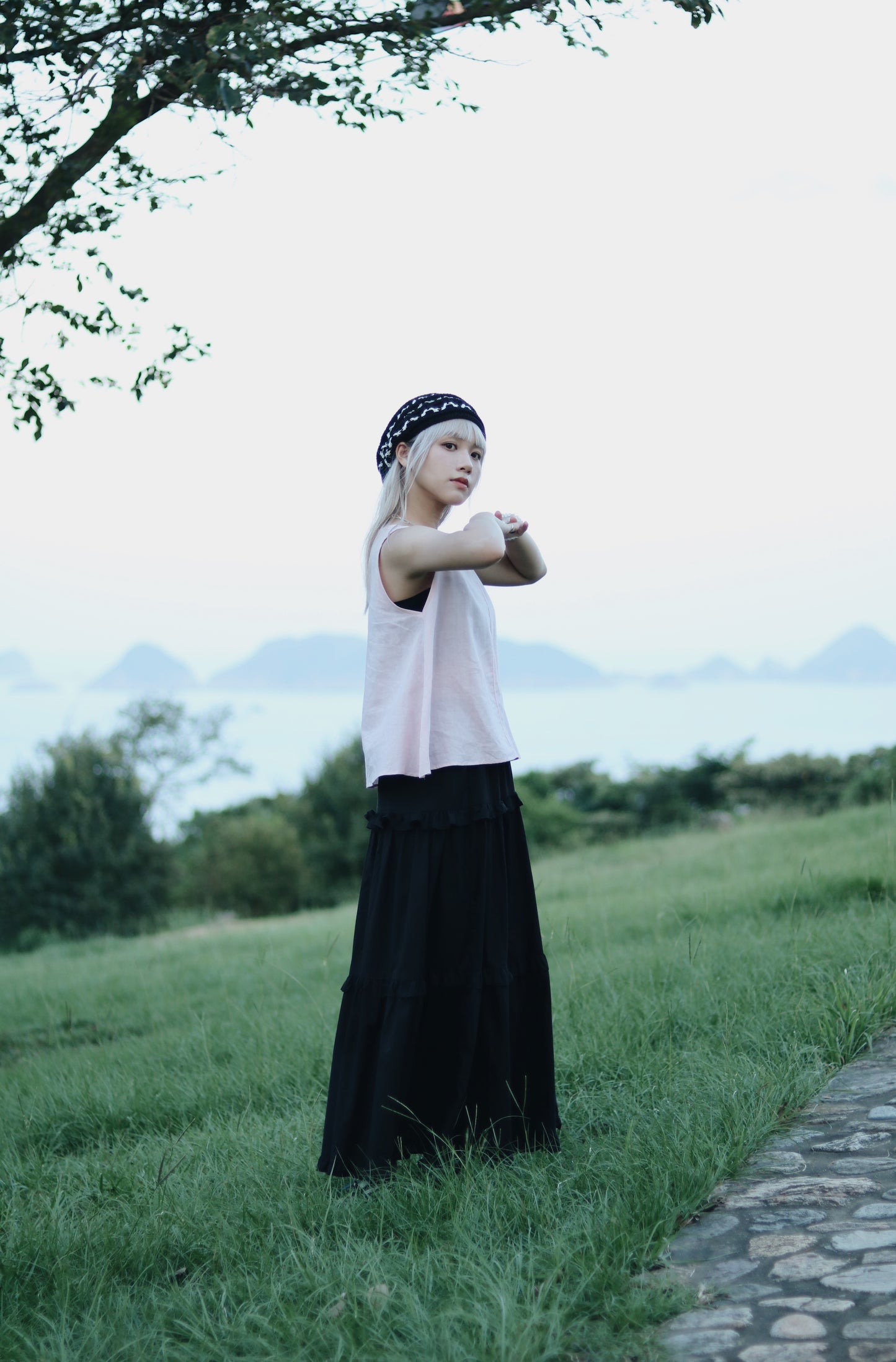 Daily Sleeveless Top (Pink)