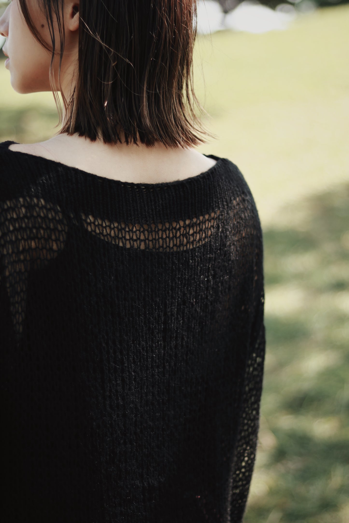 Autumn Knit Top (Black)