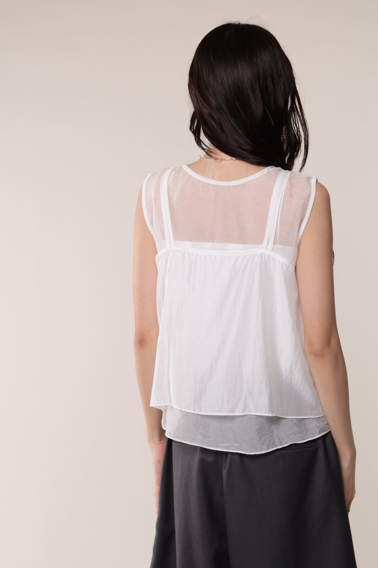 Chaya Layered Top (White)