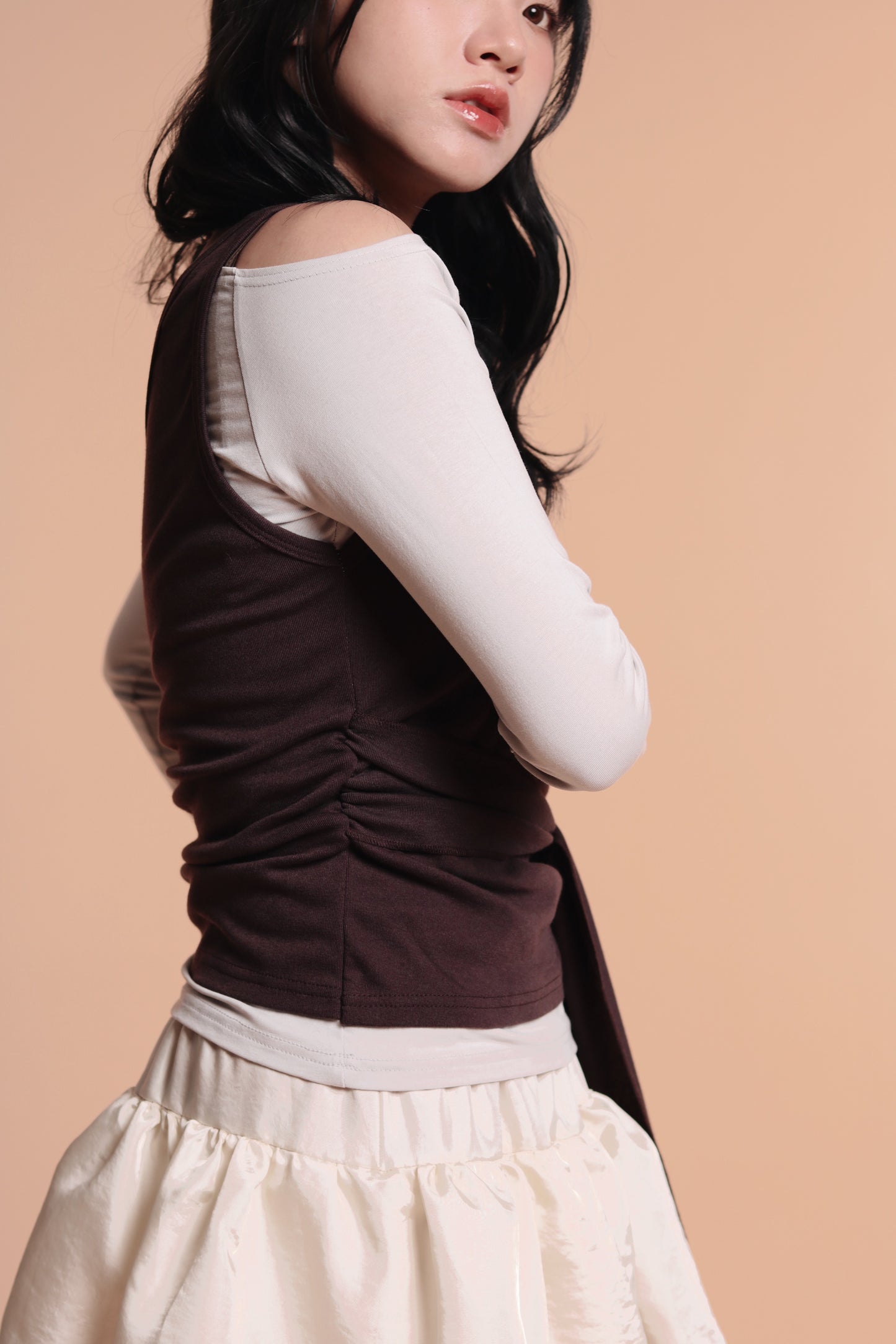 Layered Top (Brown)