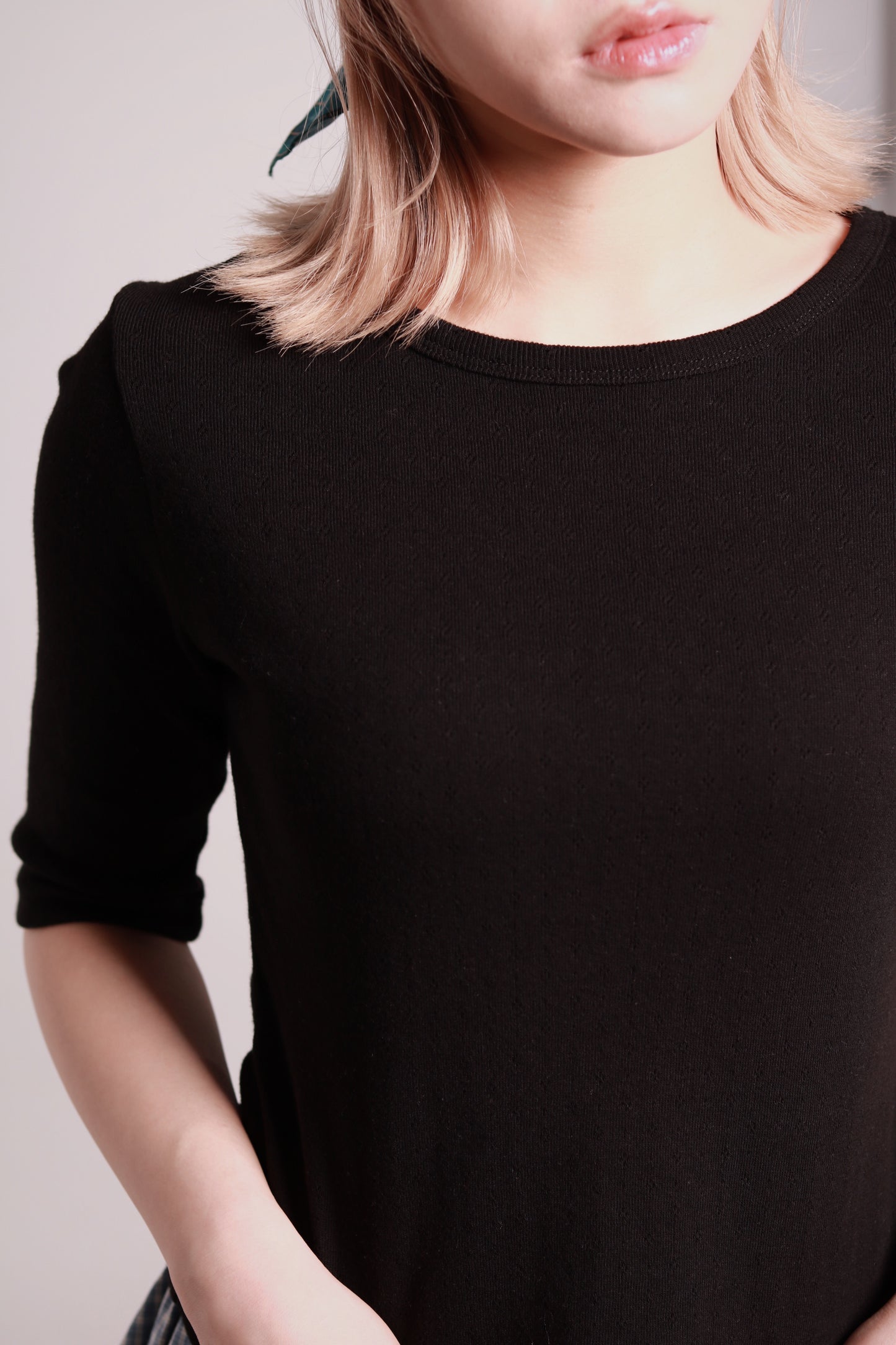 Breeze Bloom Tee (Black)