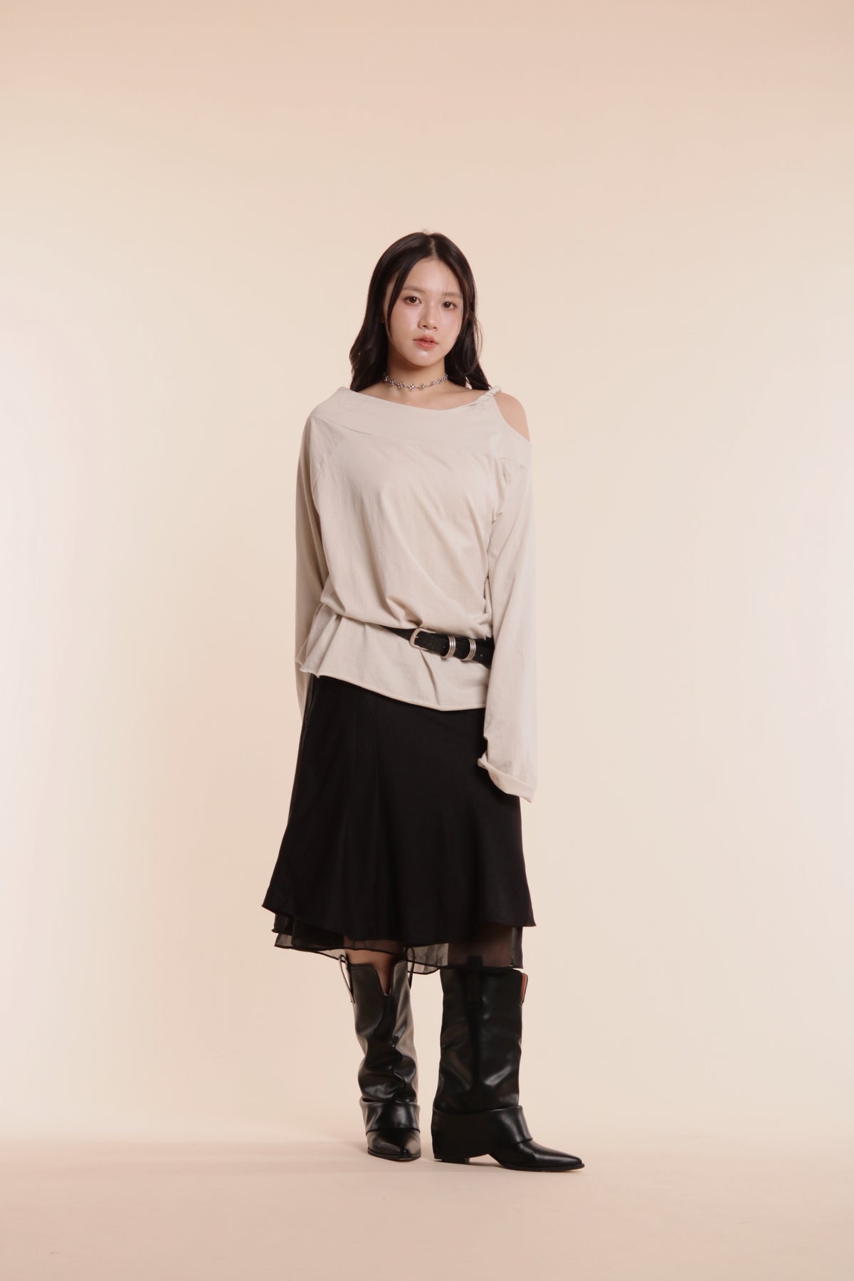 Edgy Skirt (Black)