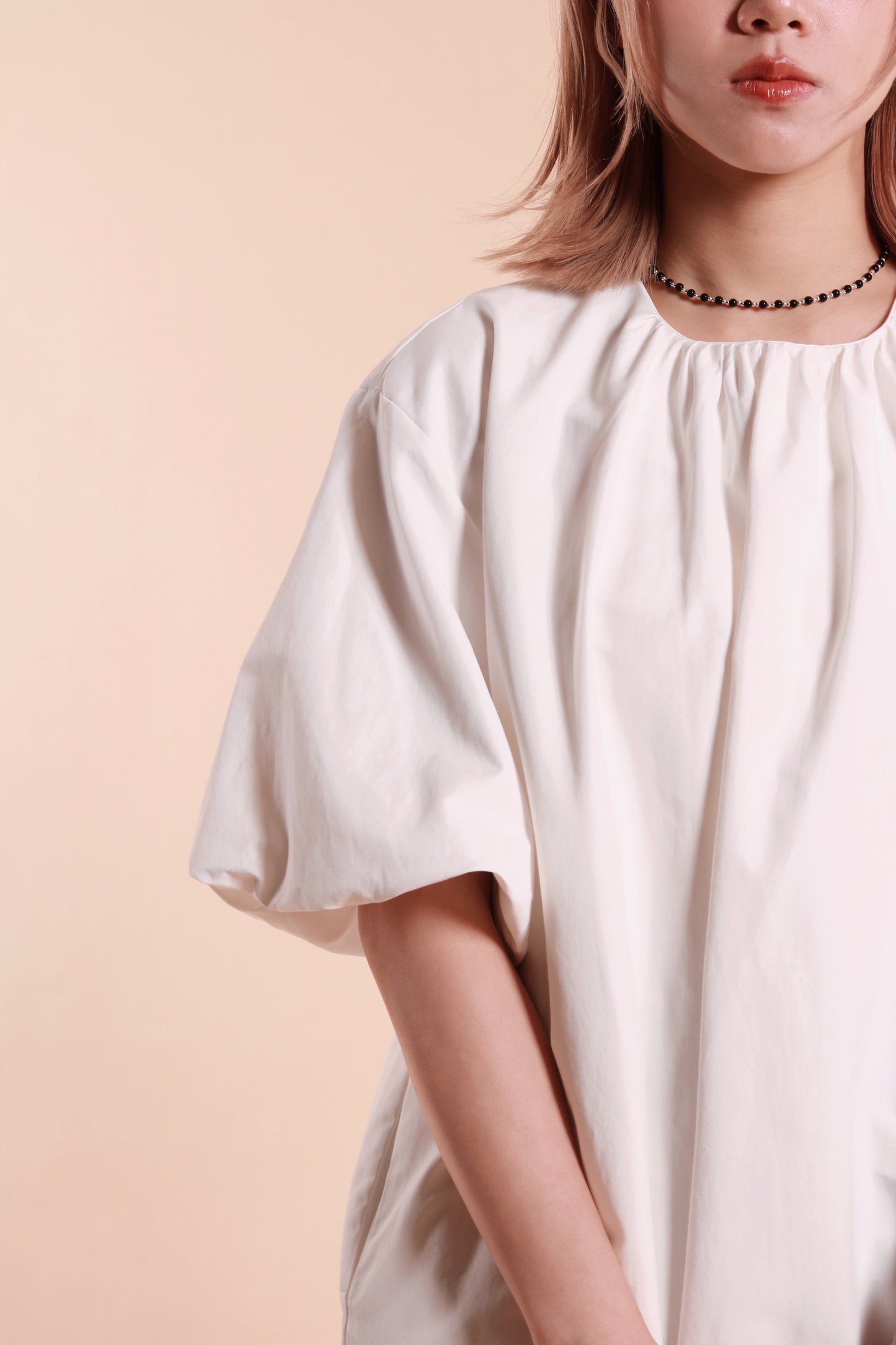 Doll Puff Sleeve Ops (White)