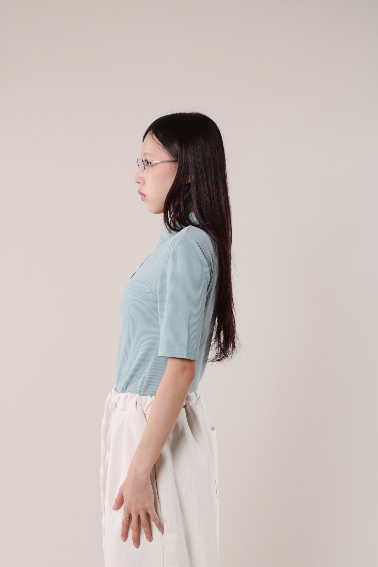 Summer Polo Tee (Blue)
