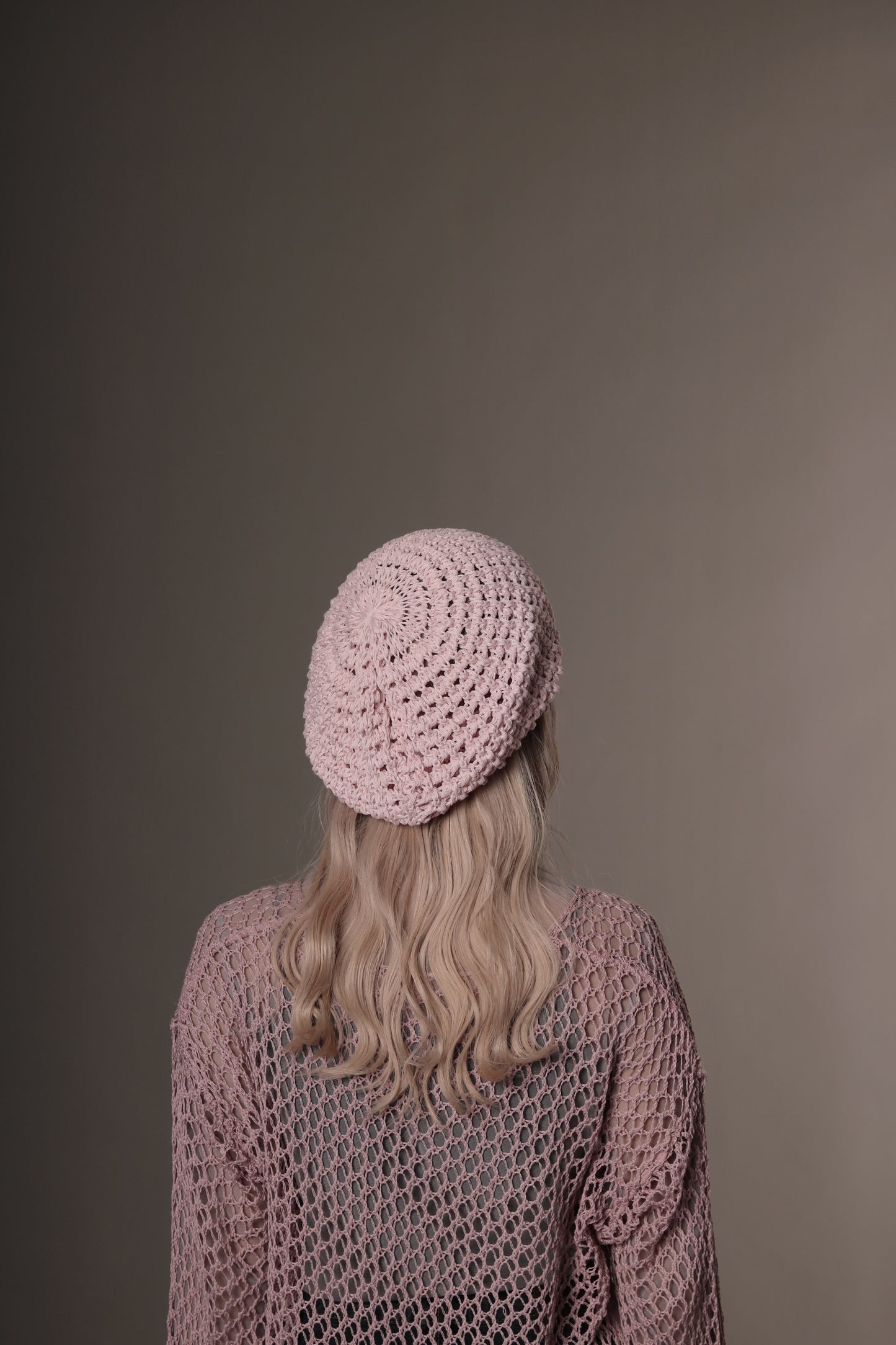 Daily Knit Beret (Black/Blue/Pink/Purple/White)