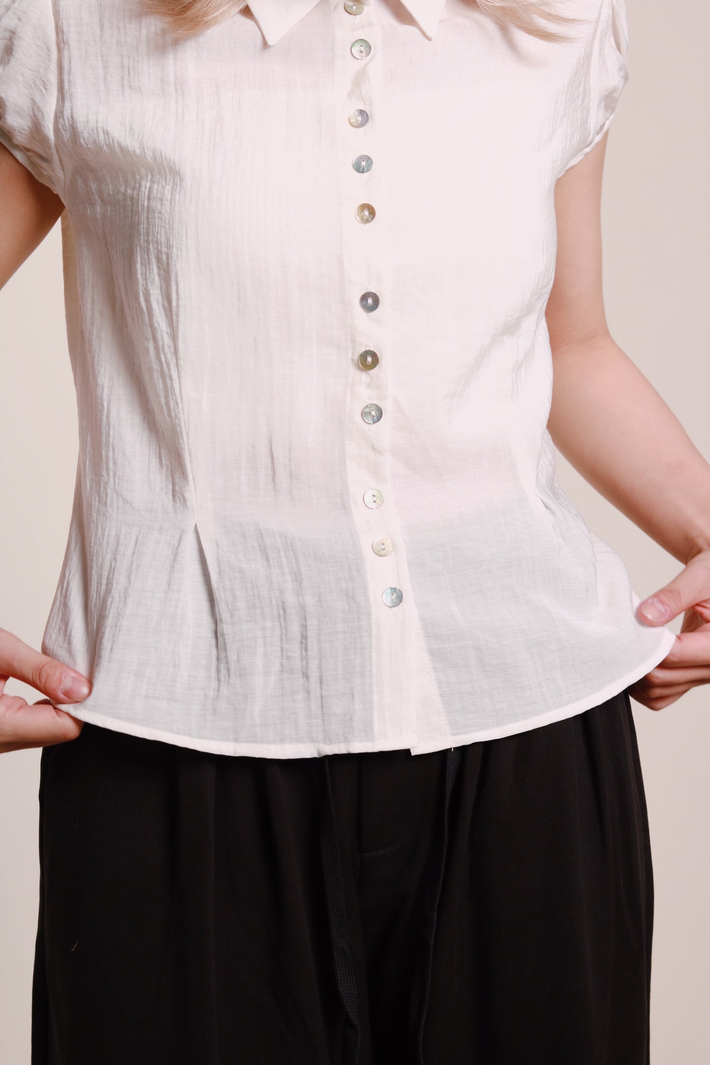 Shell Shirt (Ivory)