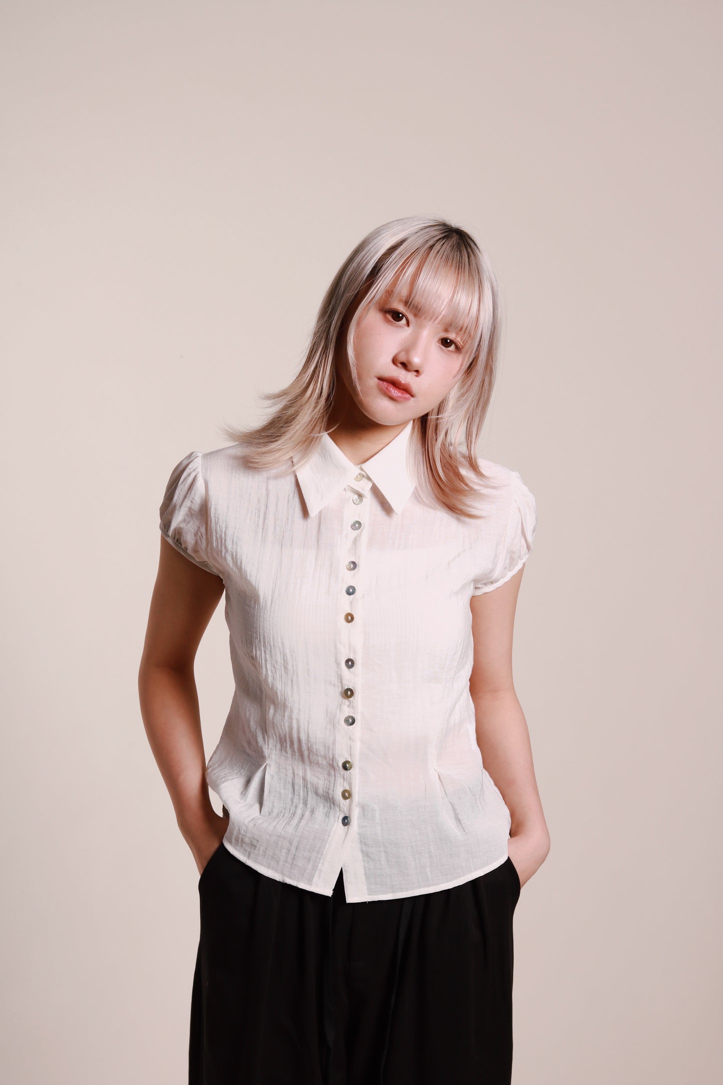 Shell Shirt (Ivory)