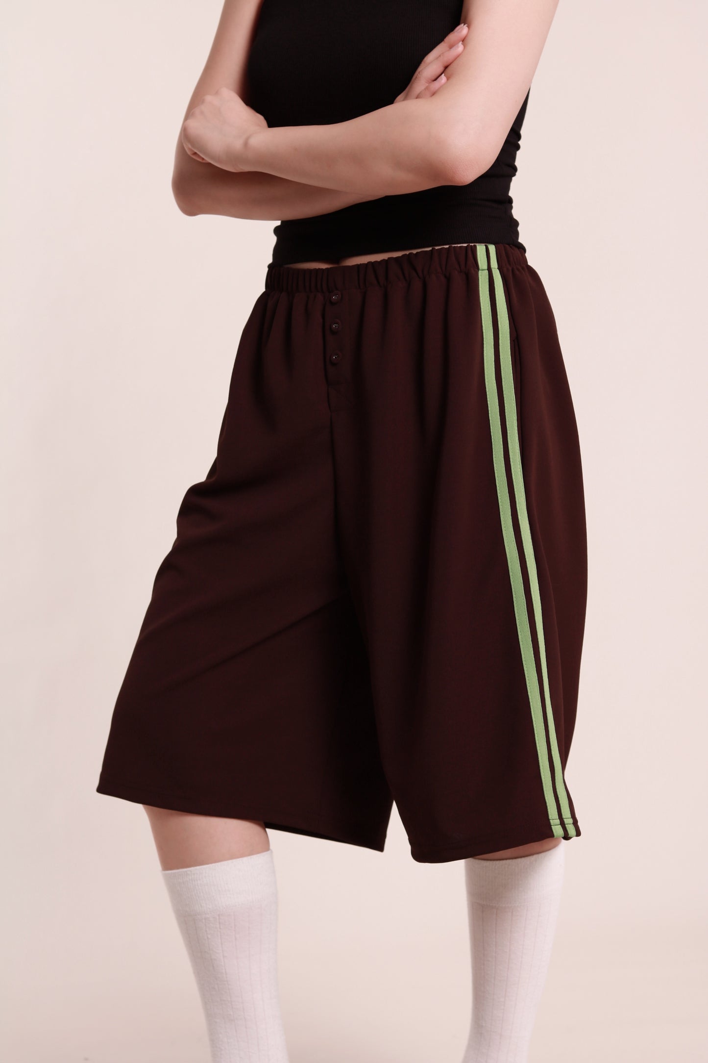 Sporty Shorts (Brown)