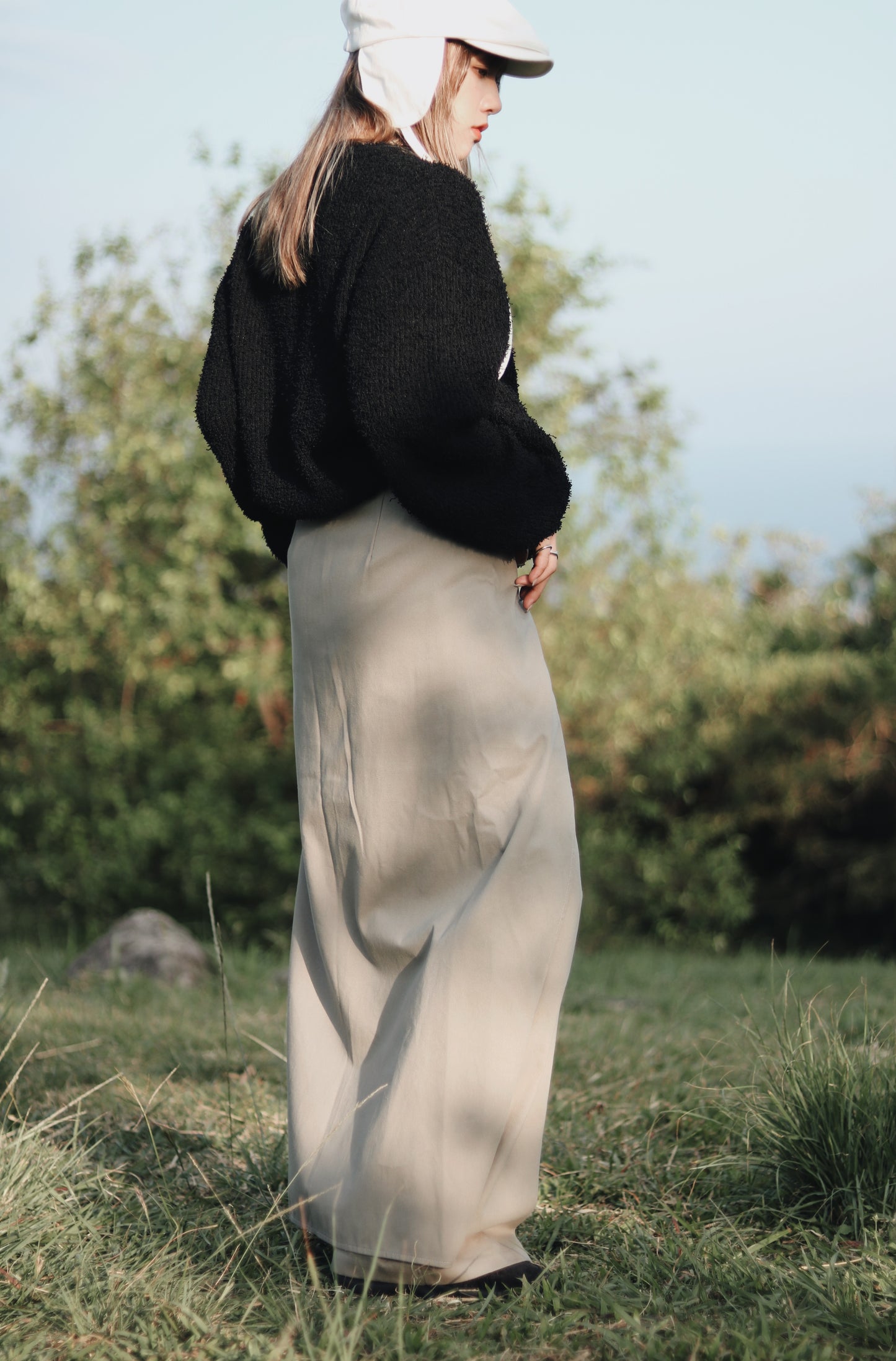 Layered Pants (Khaki)