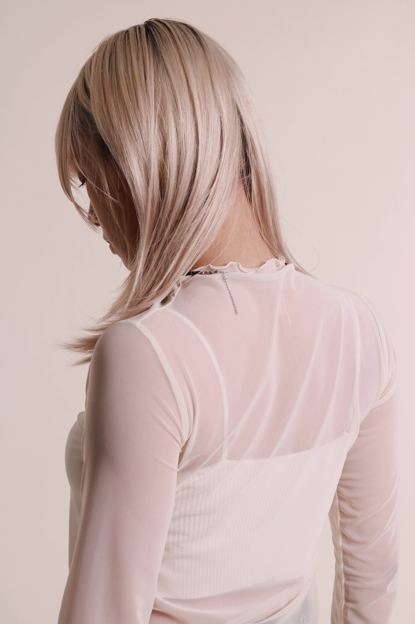 Daily See Through Top (Ivory)