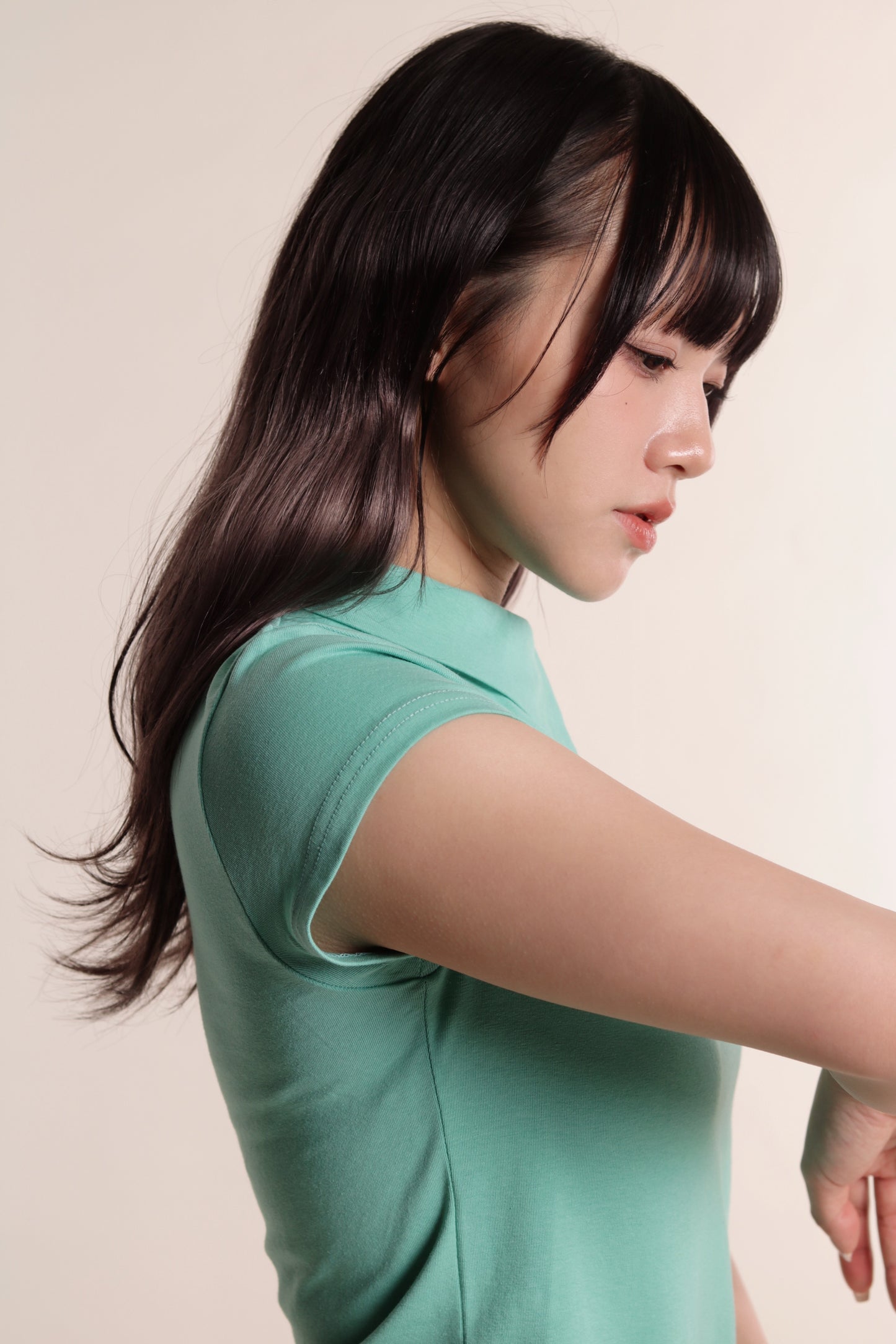 Retro Top (Blue Green)