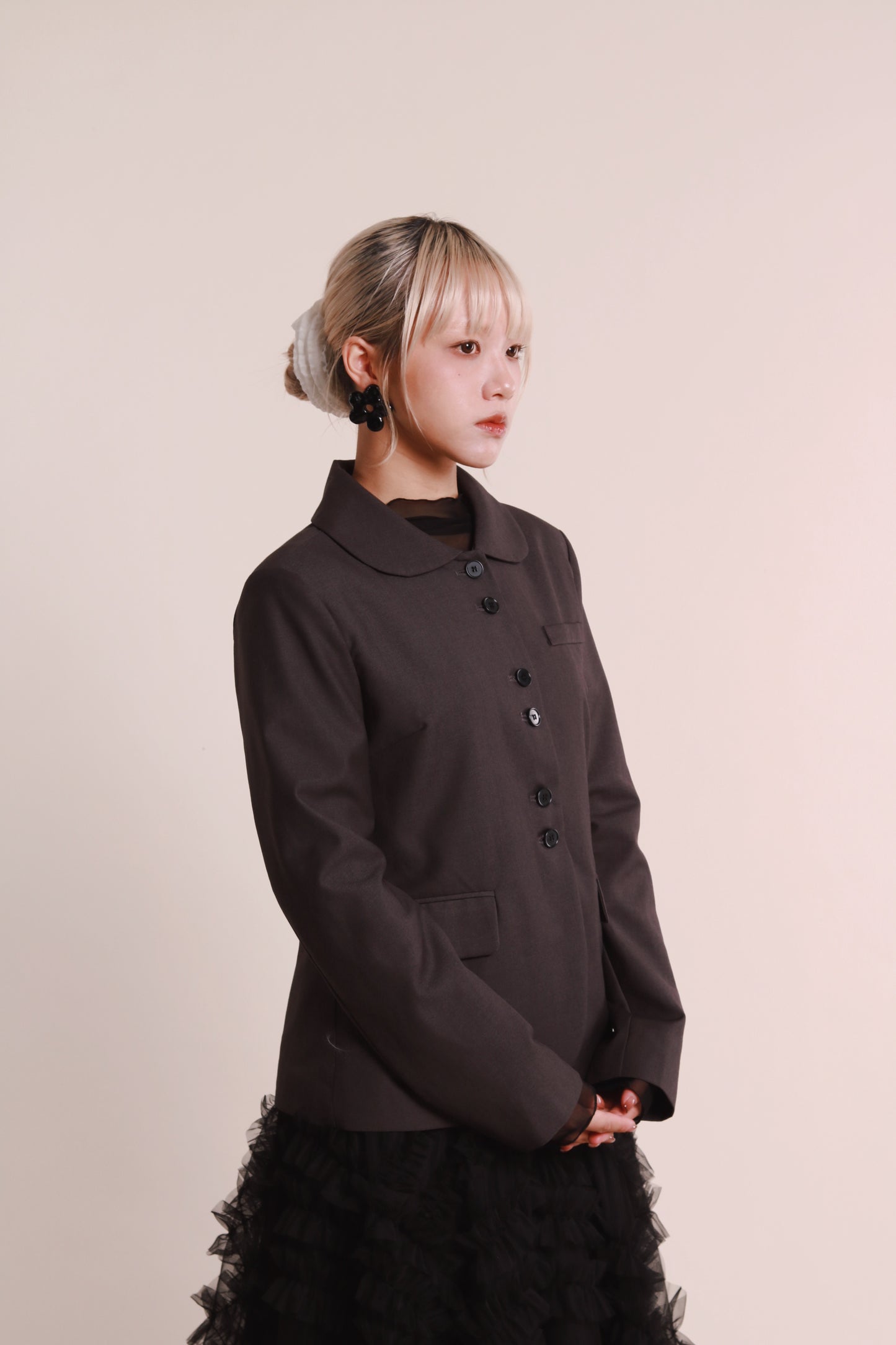 Doll Blazer (Charcoal)