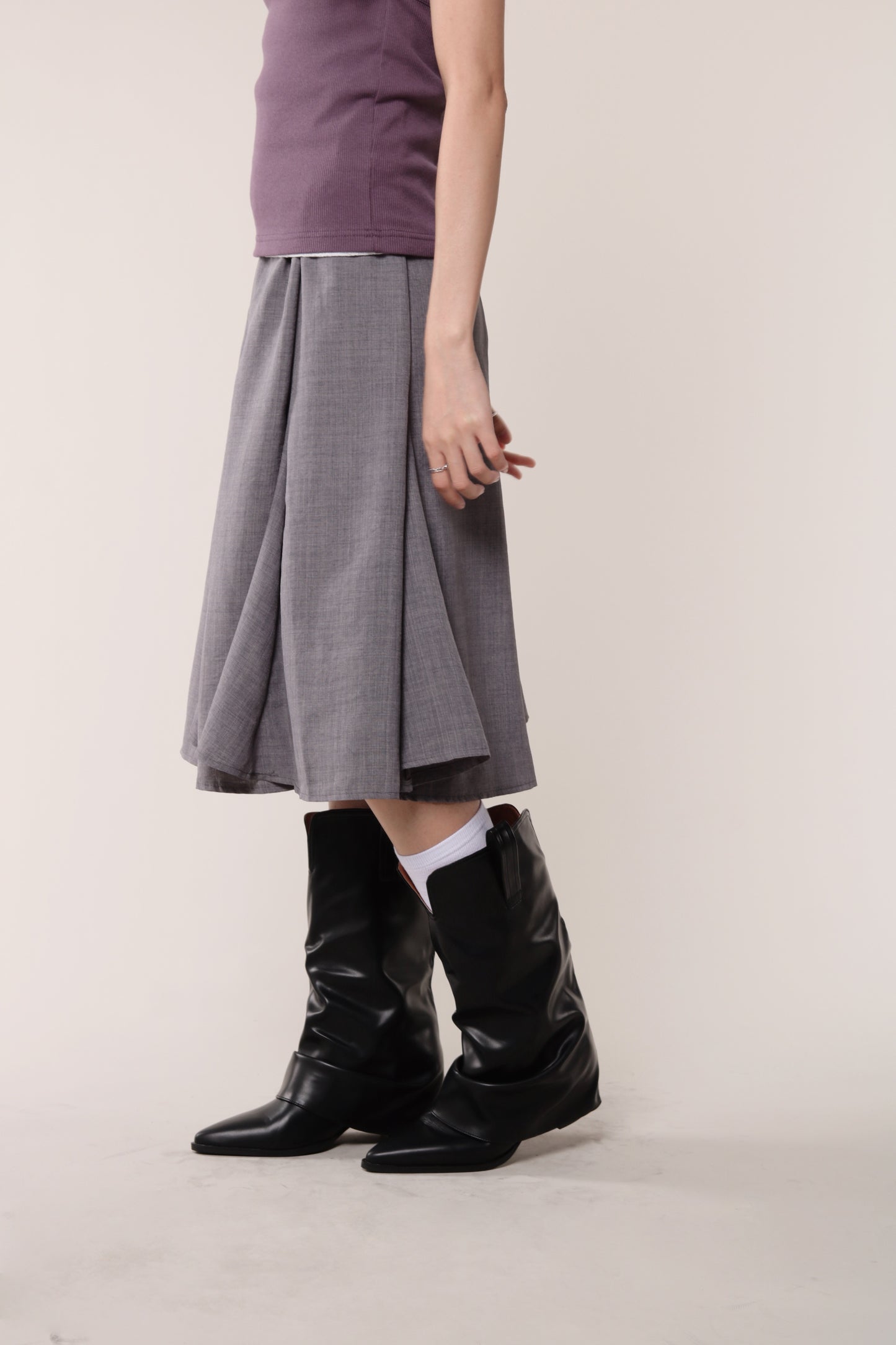 Edgy Pointed Toe Boots
