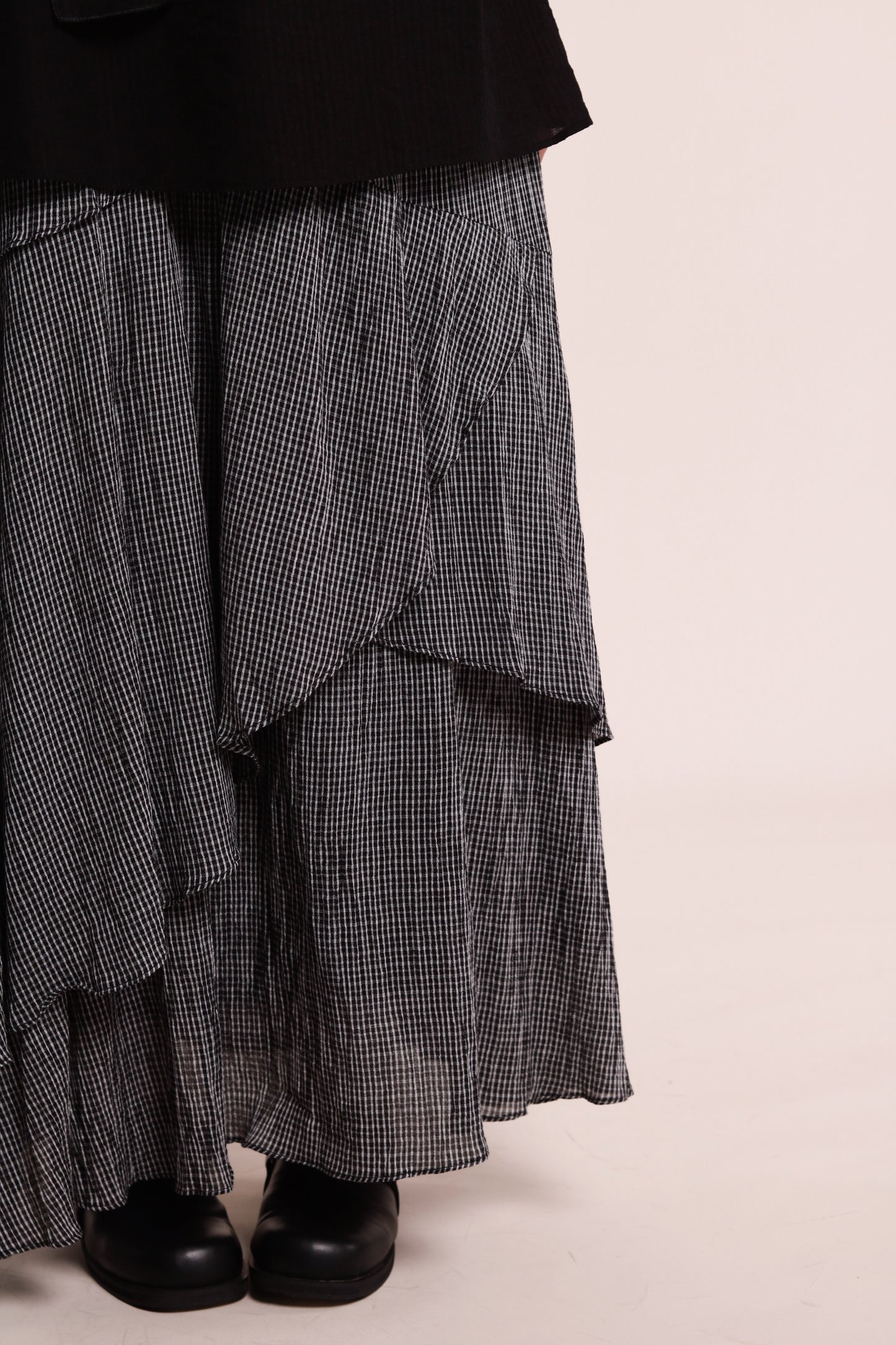 Layered Skirt (Black)