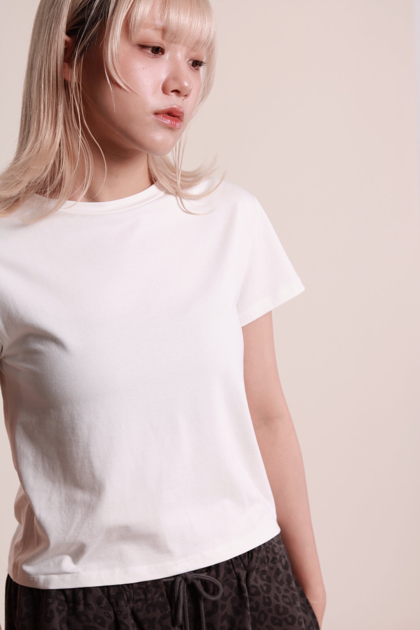 Lyla Tee Set (White)