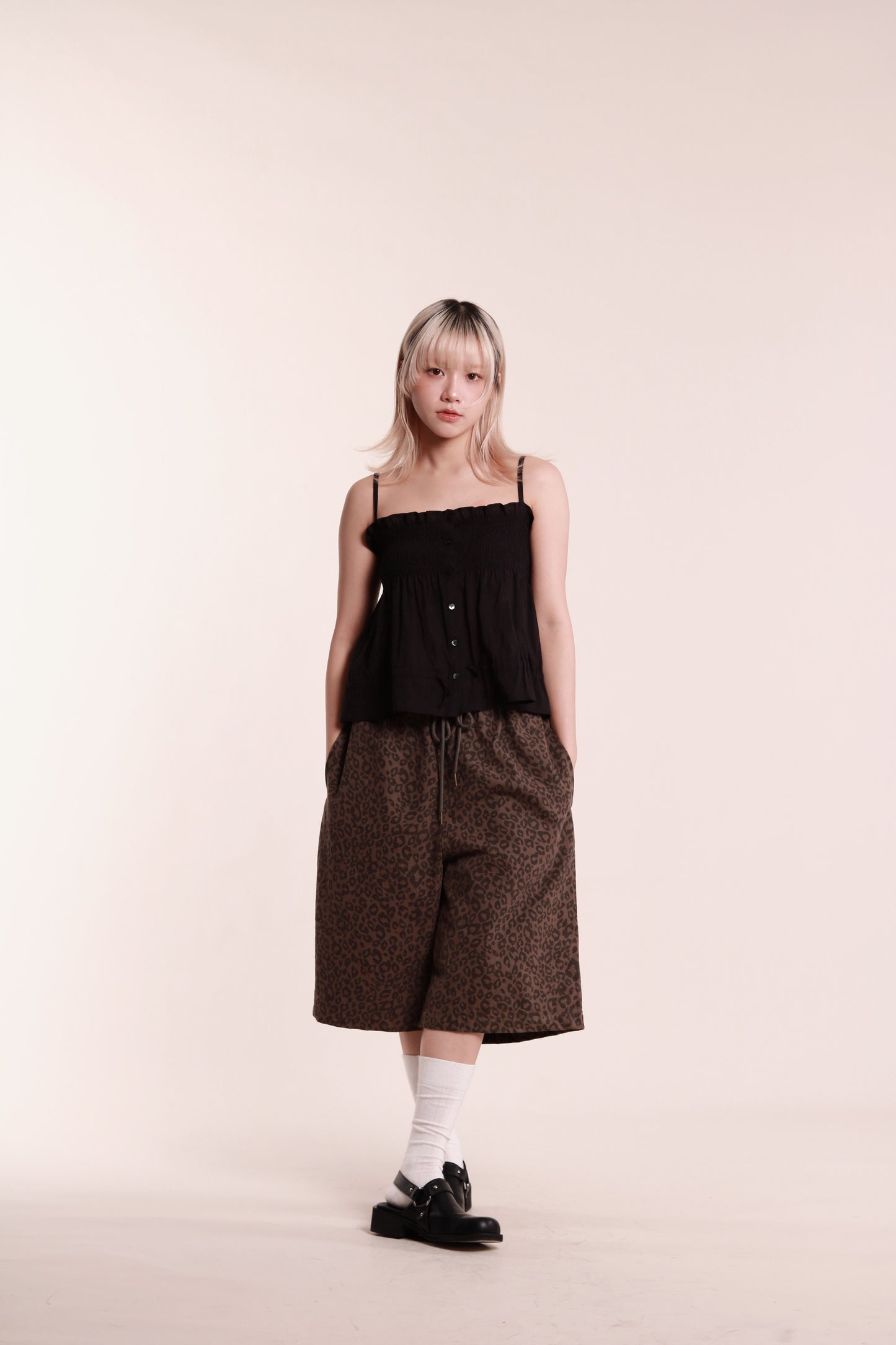 Audrey Sleeveless Top (Black)