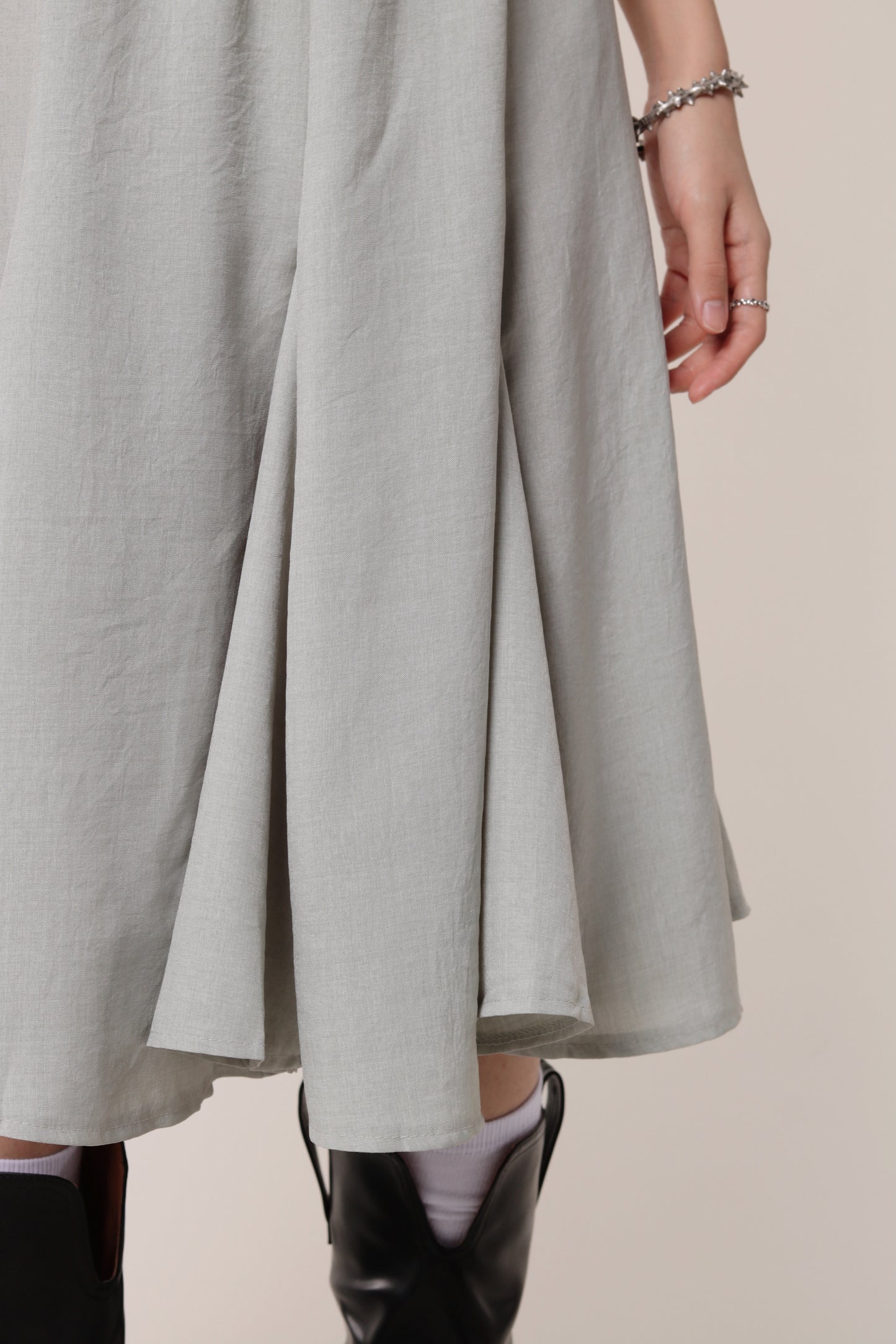 Damla Skirt (Mint Grey)
