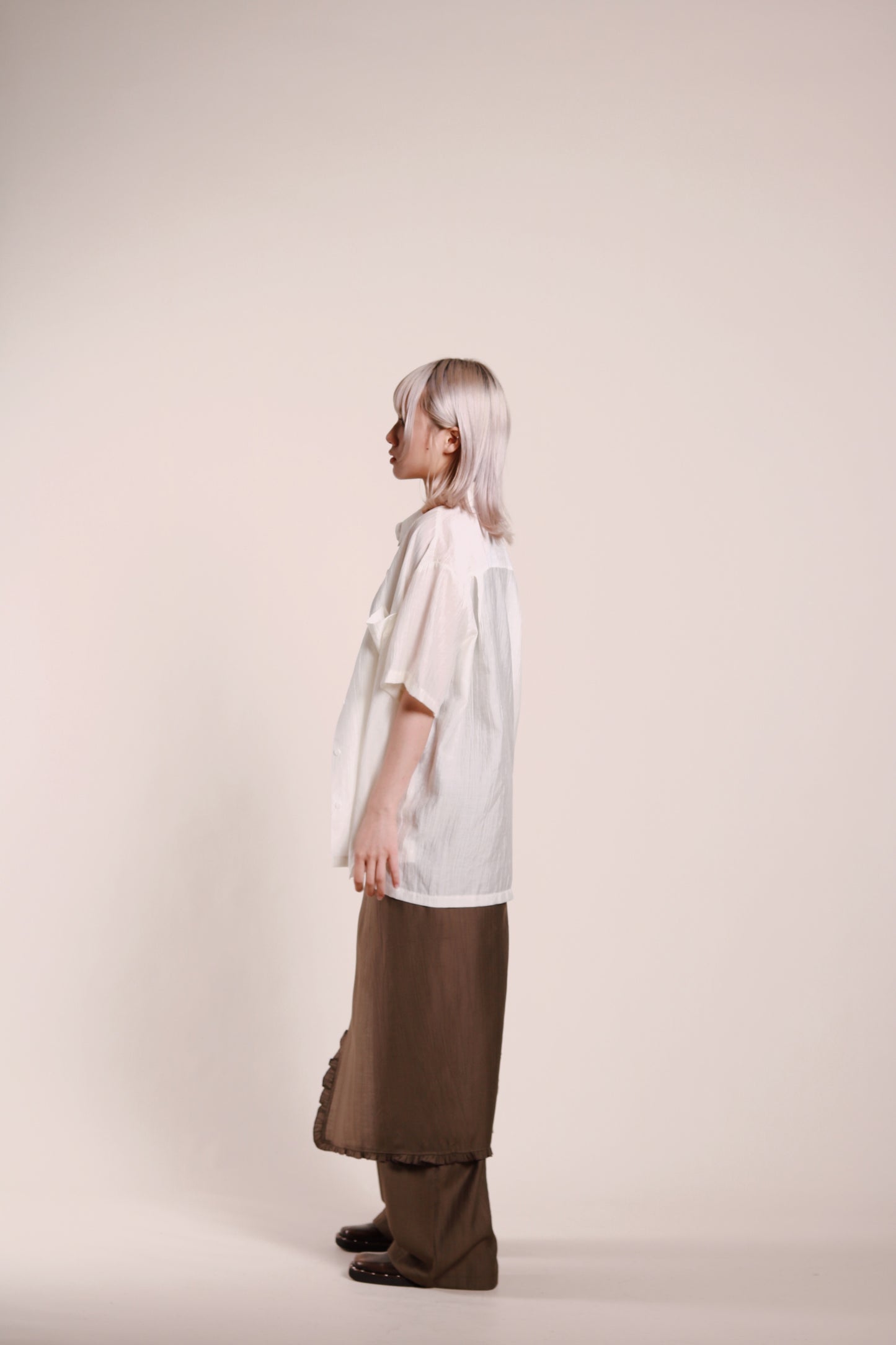 Wanda Layered Pants (Brown)