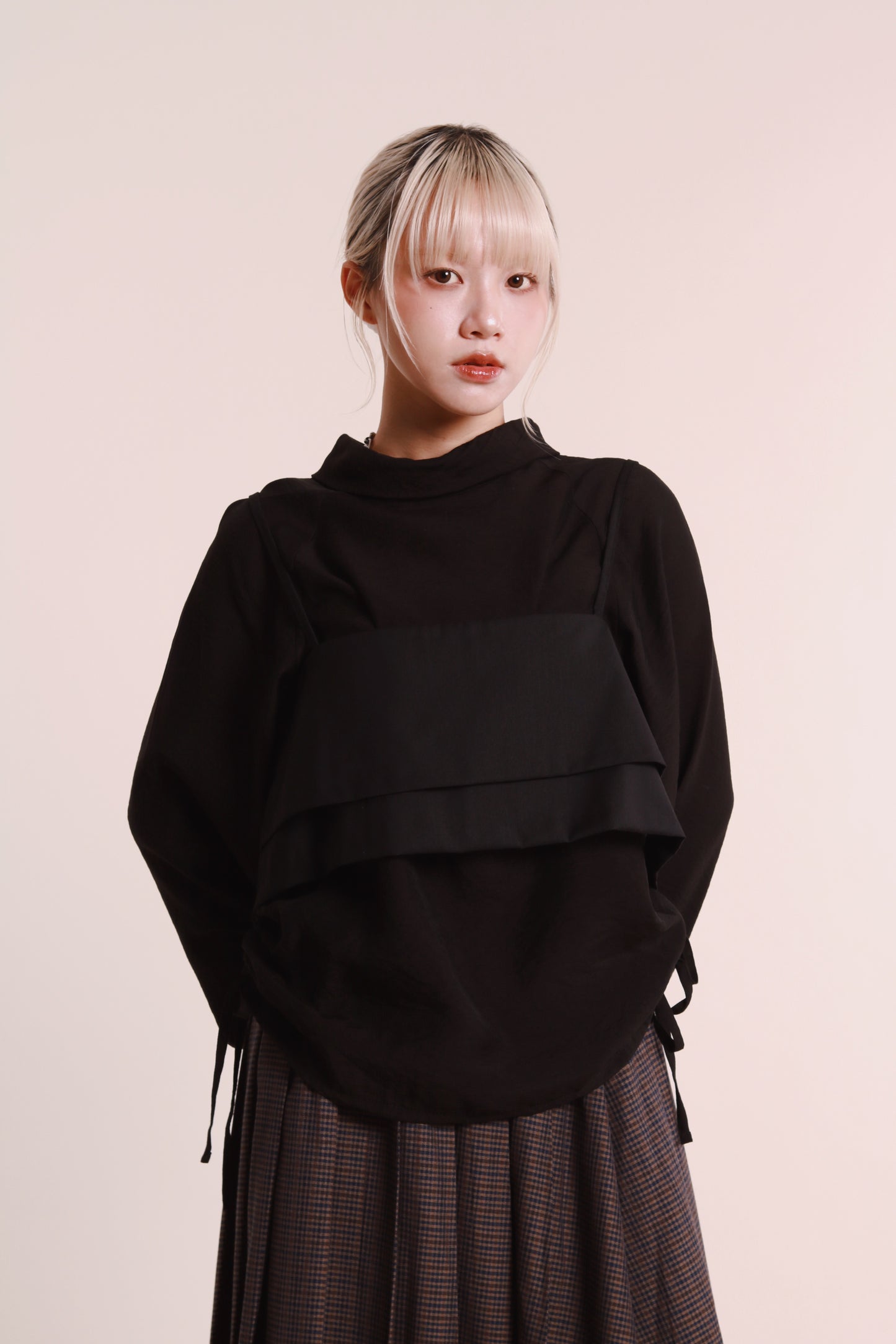 Layered Vest (Black)