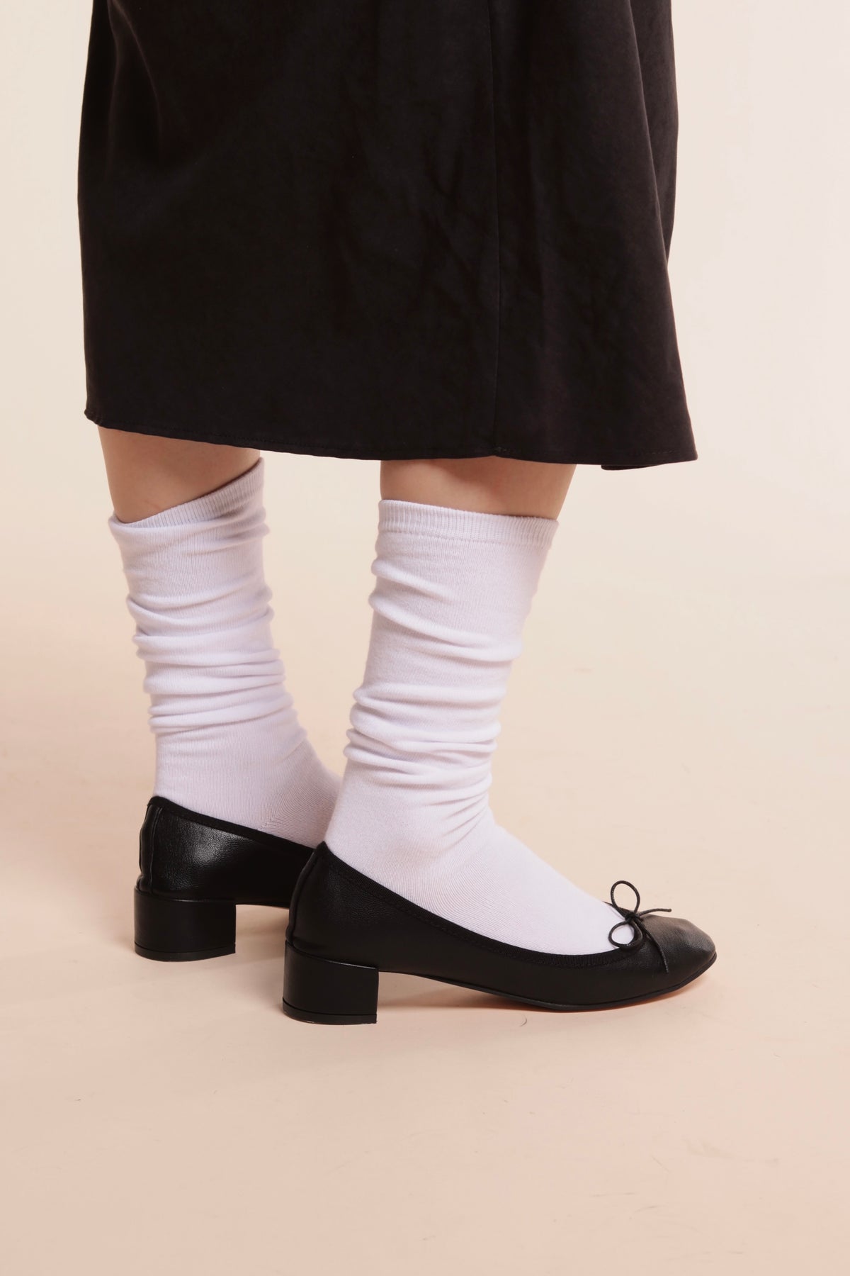 Ribbon Ballet Pumps