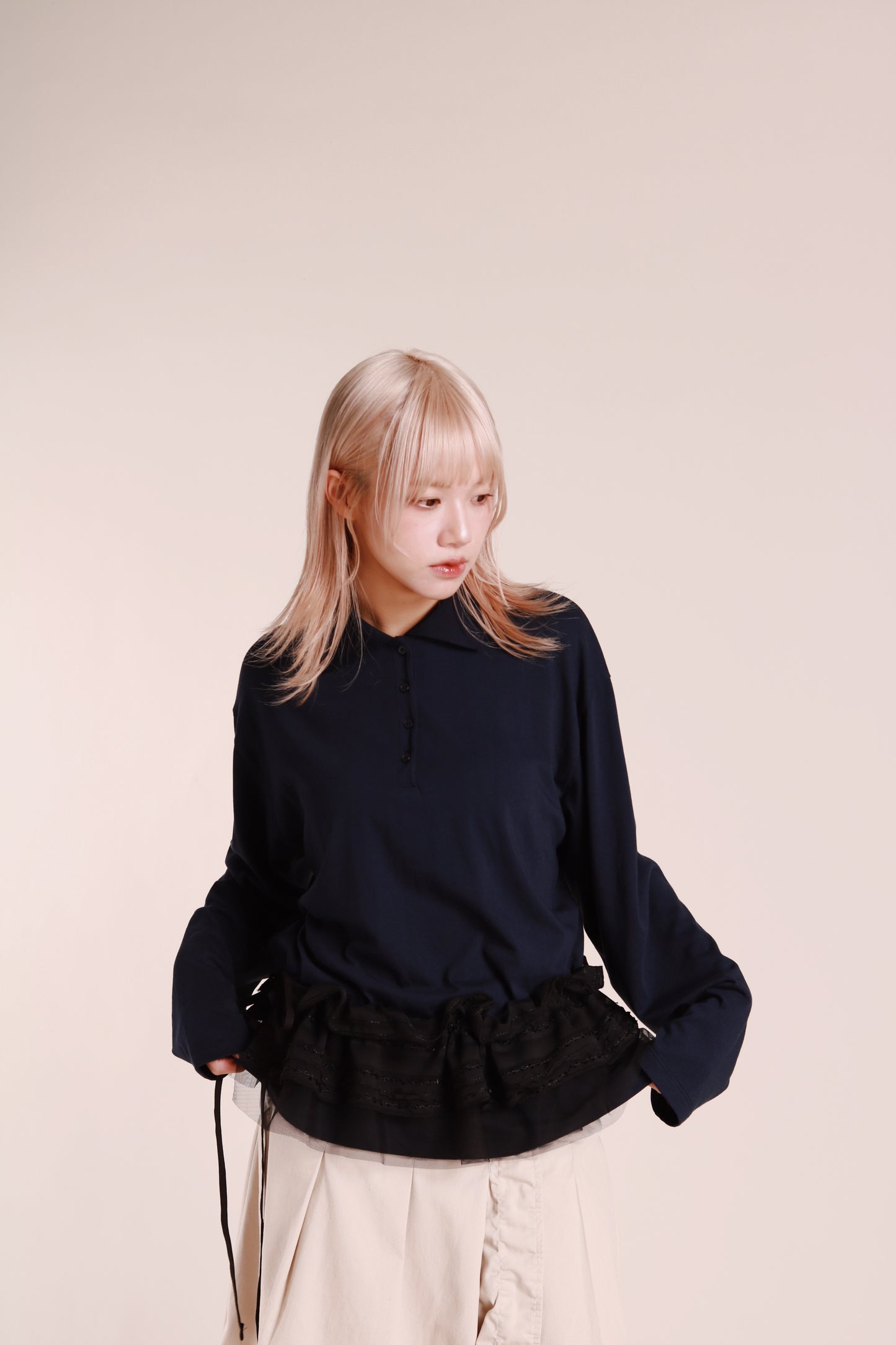Ruffle Belt (Black)