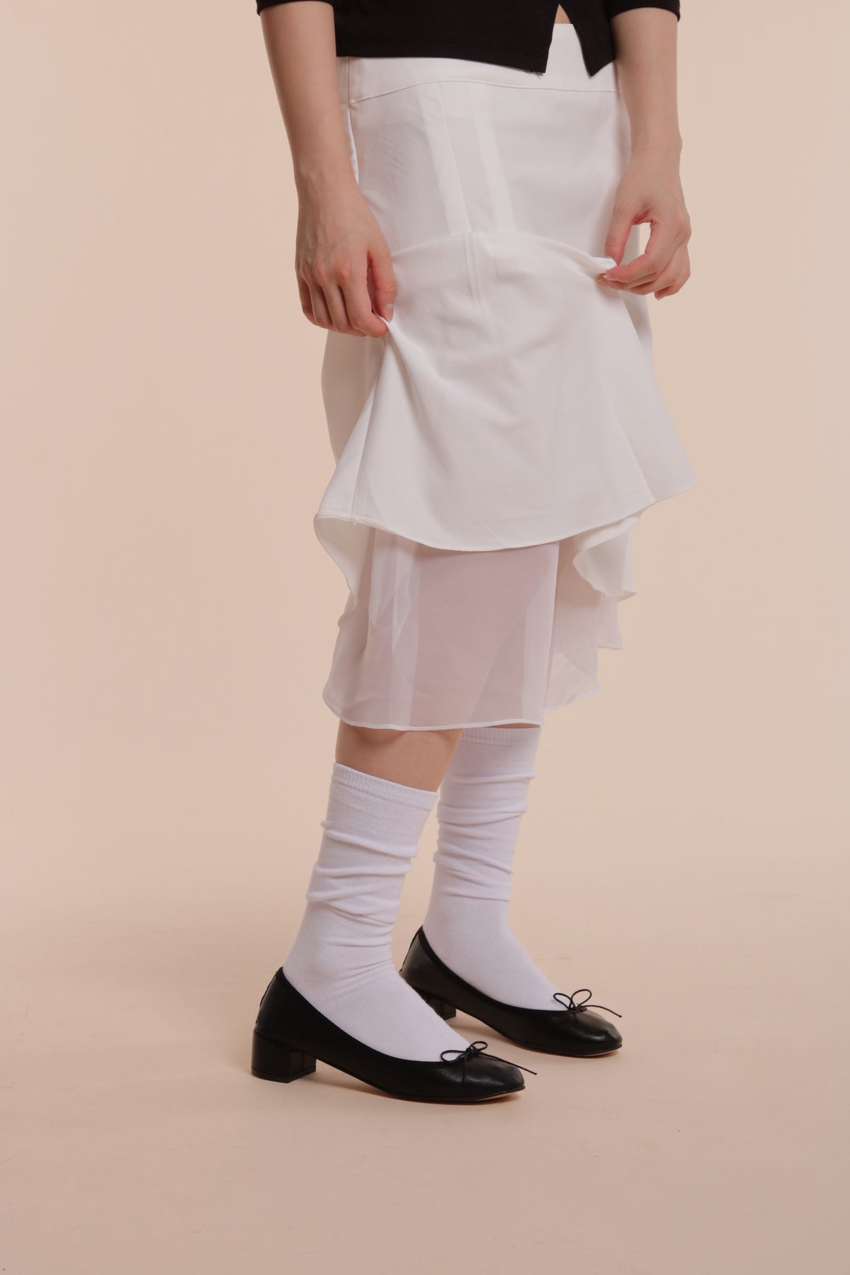 Edgy Skirt (White)