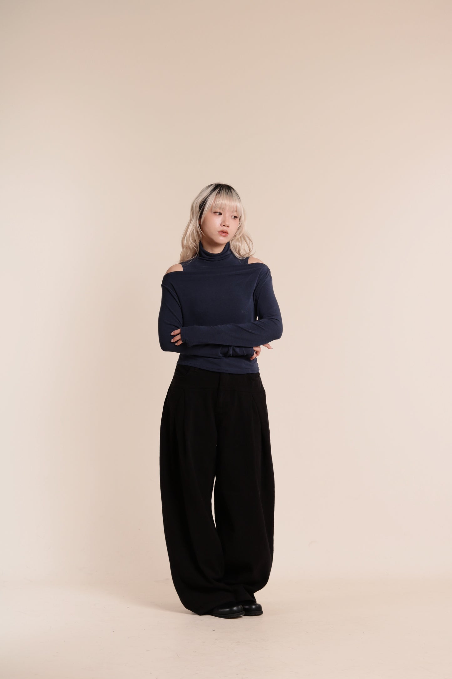 Dinah Top Set (Navy)