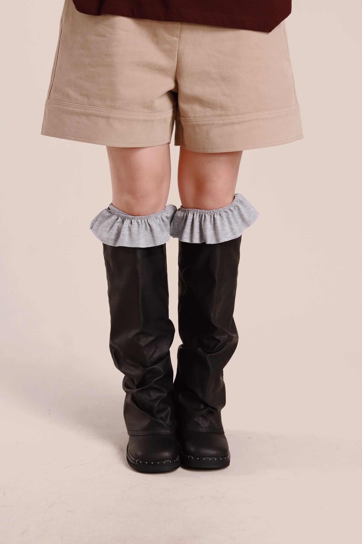 Ruffle Socks (Grey)