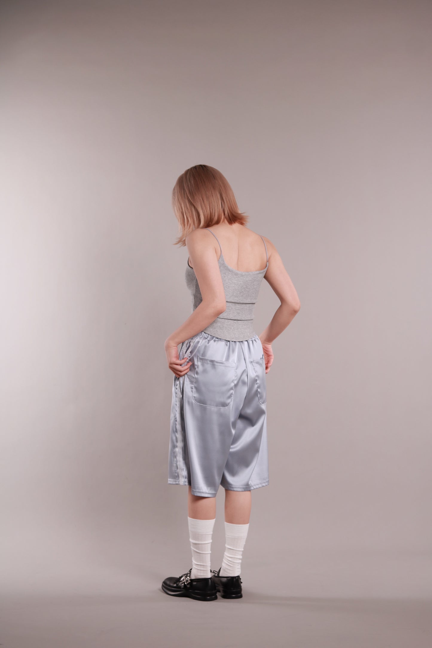 Scoop Bra Top (Grey)