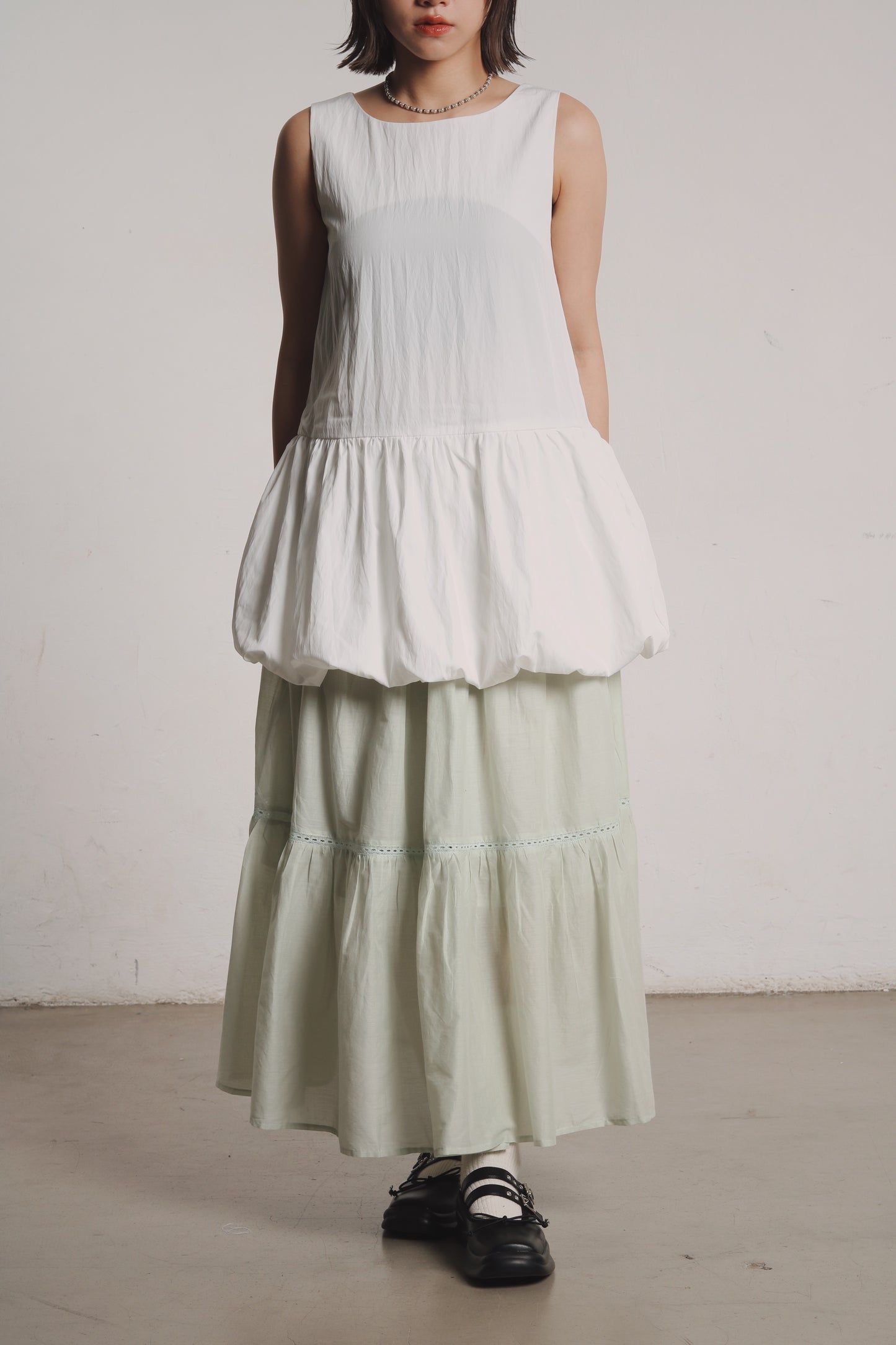 Doll Tiered Skirt (Mint)
